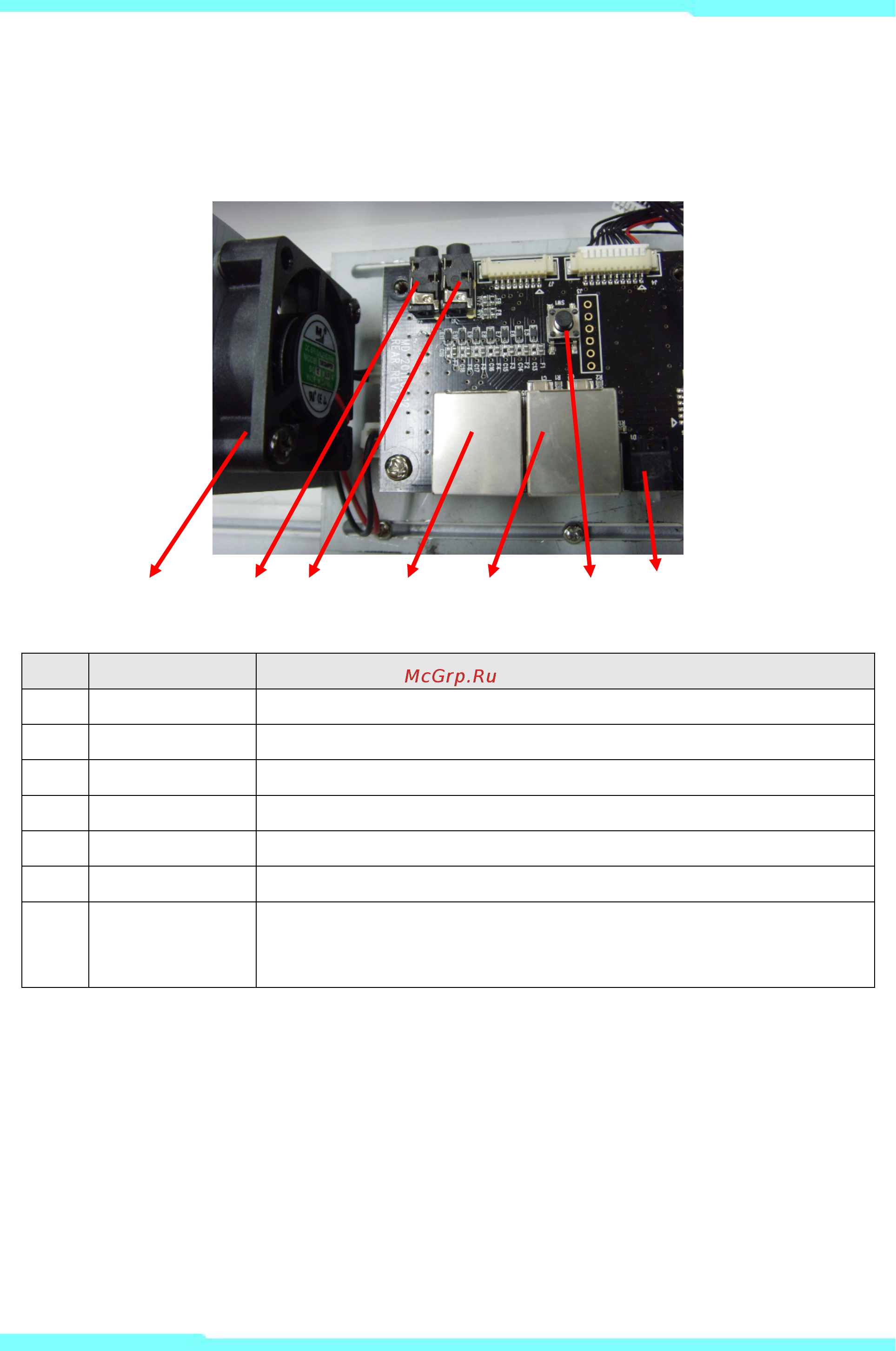 Microdigital MDC-i6261VTD-66H [9/12] Внутренние части mdc i6261vtd 66h
