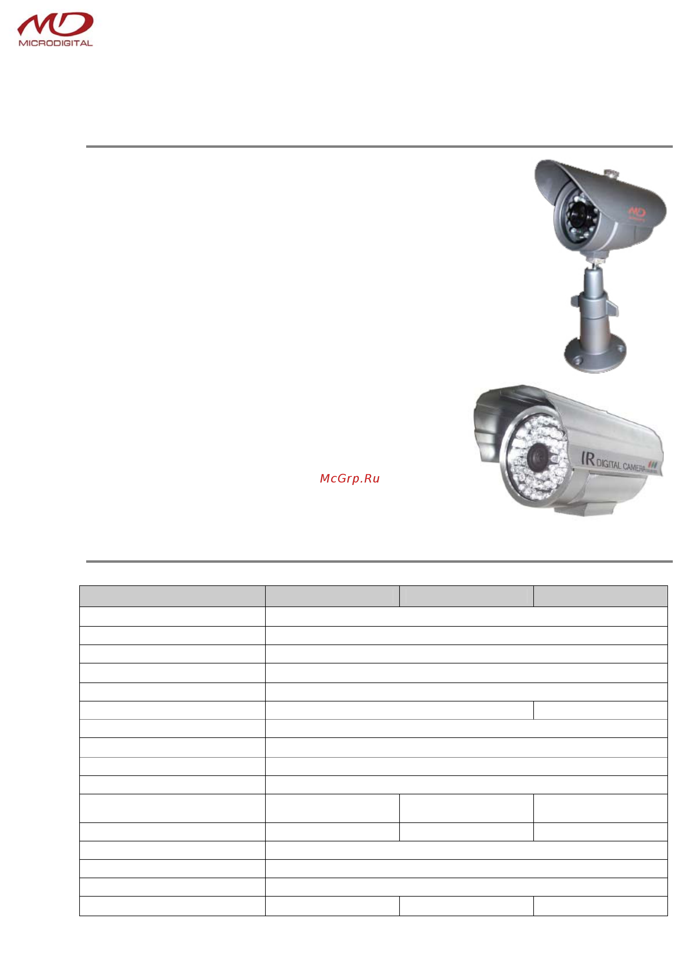 Microdigital MDC-6210F-24 Инструкция по эксплуатации онлайн