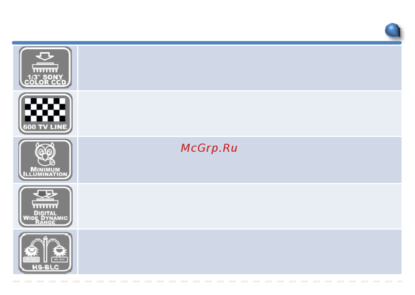 Microdigital MDC-6220TDN-24H [7/41] Возможности возможности