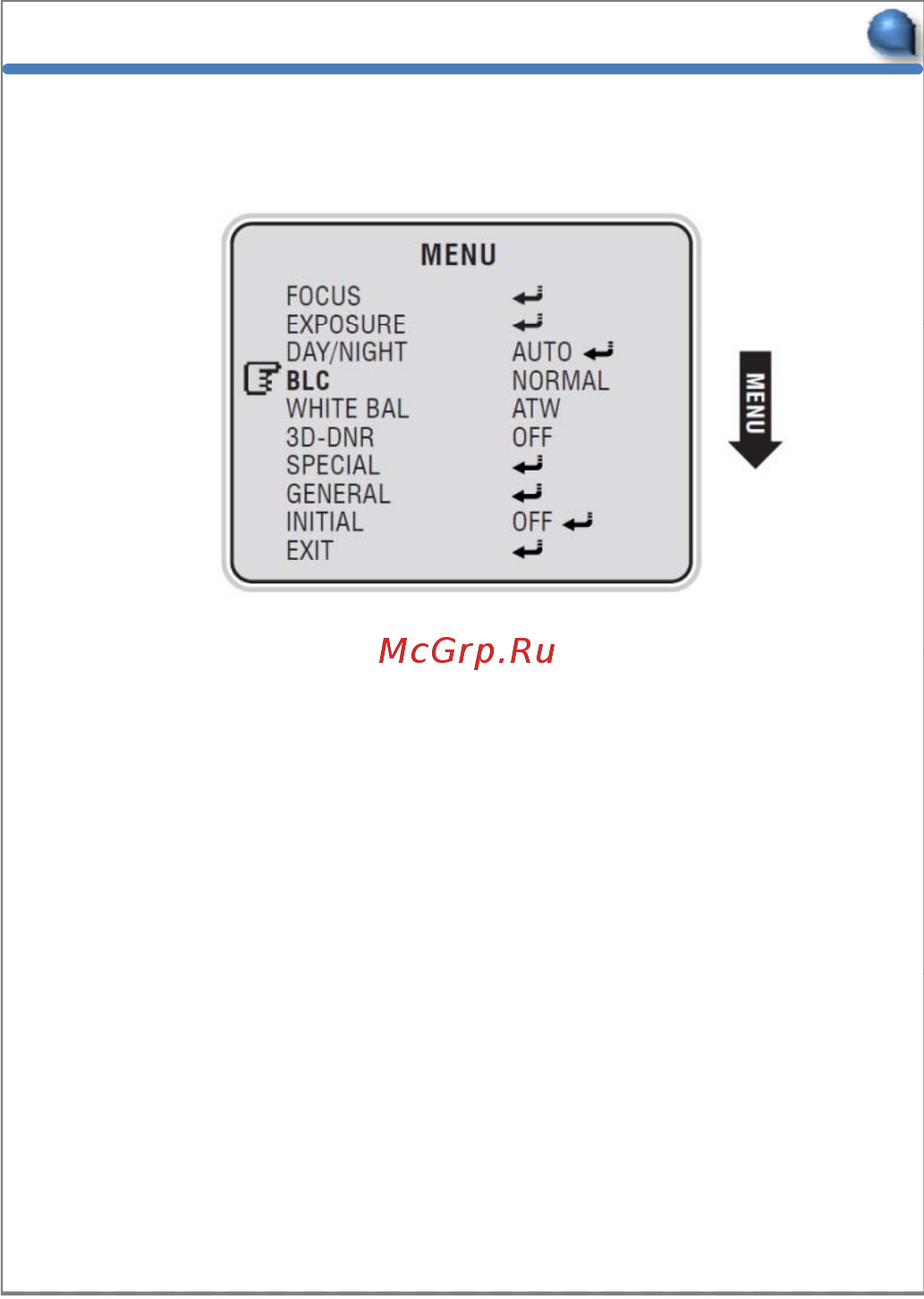 Microdigital MDC-6220Z27-116H [18/32] Меню и функции меню и функции