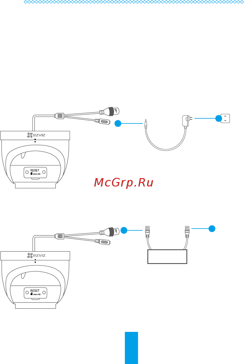 Ezviz C4W (CS-CV228-A0-3C2WFR) [4/11] Включение камеры
