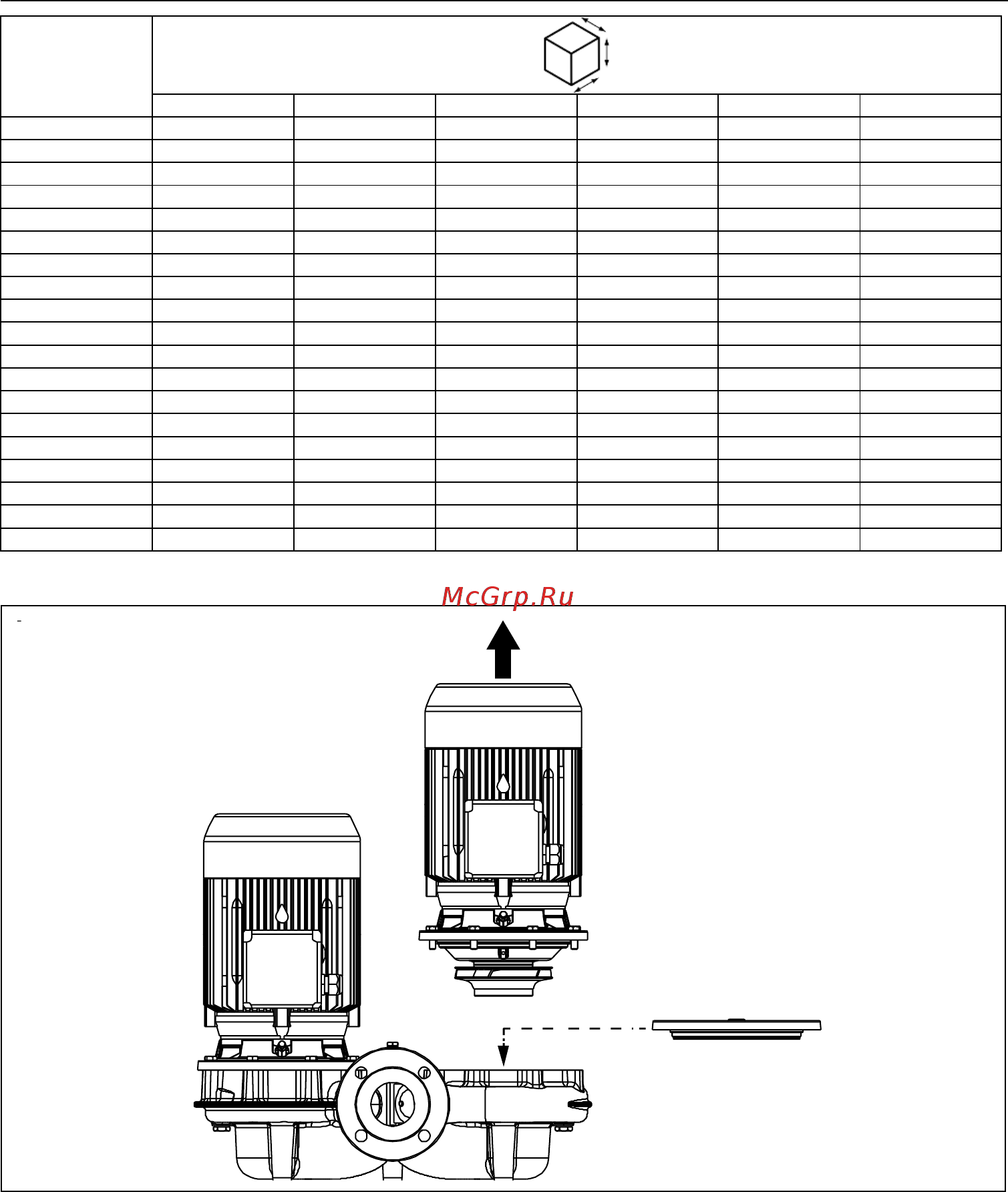 Lowara NSCE 50-125/40/P25V CS4 Технические характеристики онлайн [398/438] 496028
