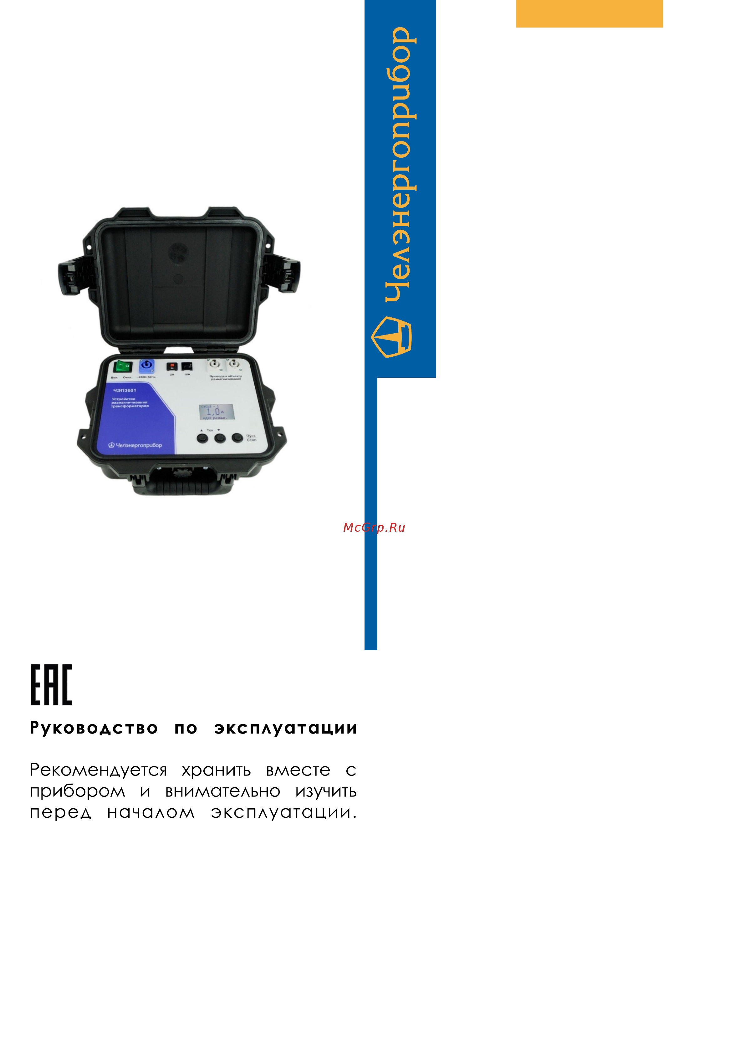 Челэнергоприбор ЧЭП3601 Инструкция по эксплуатации онлайн