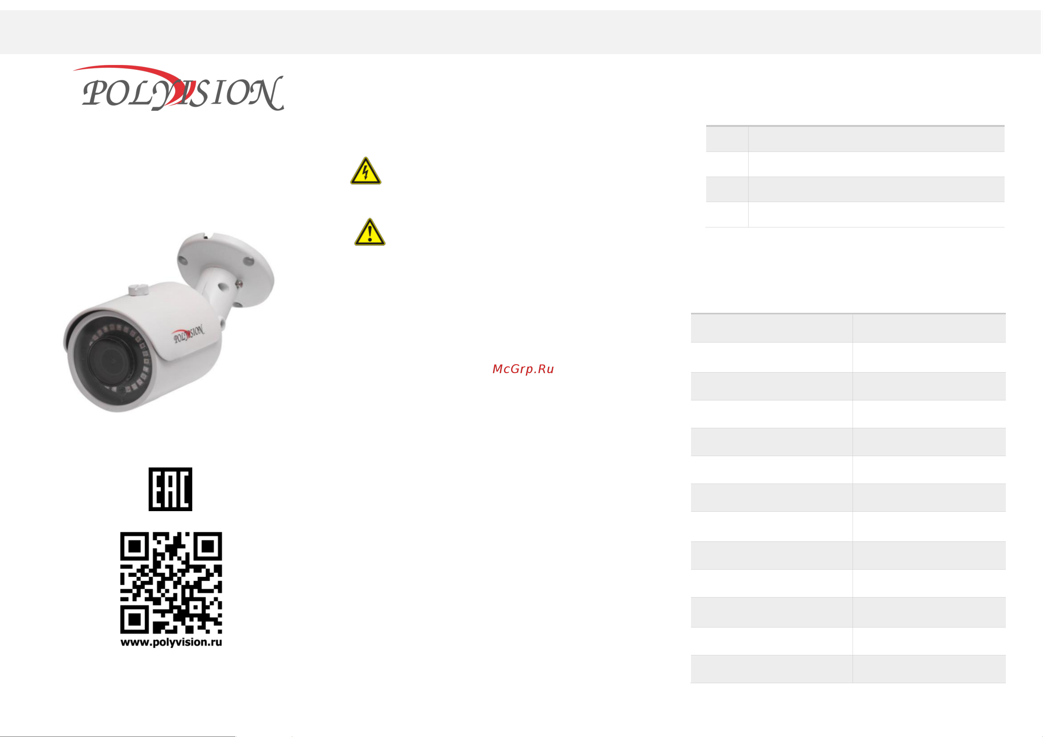 Polyvision PNL-IP2-B1.9MPA V.5.8.2 Технический паспорт онлайн