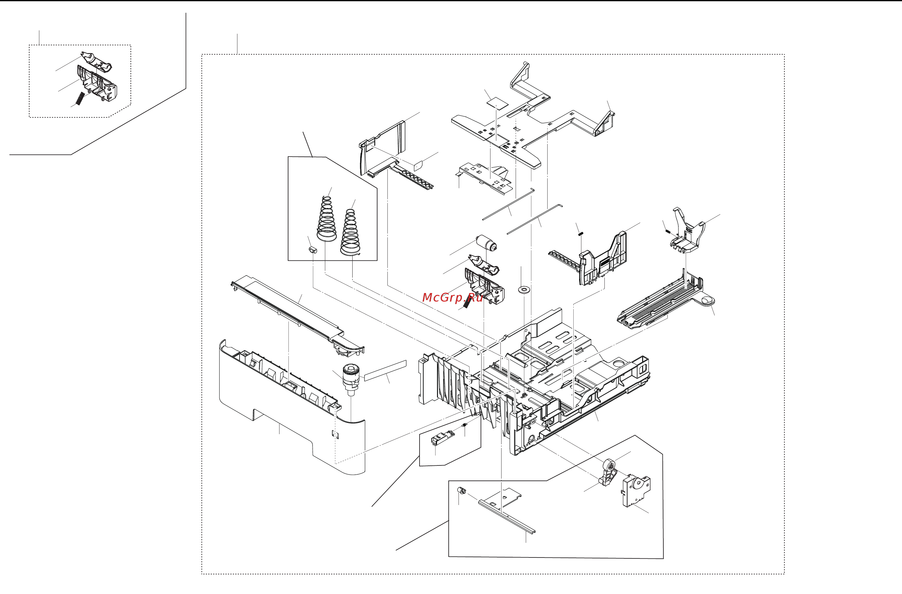 Kyocera ECOSYS M3145idn [10/85] Fig 3 paper cassette