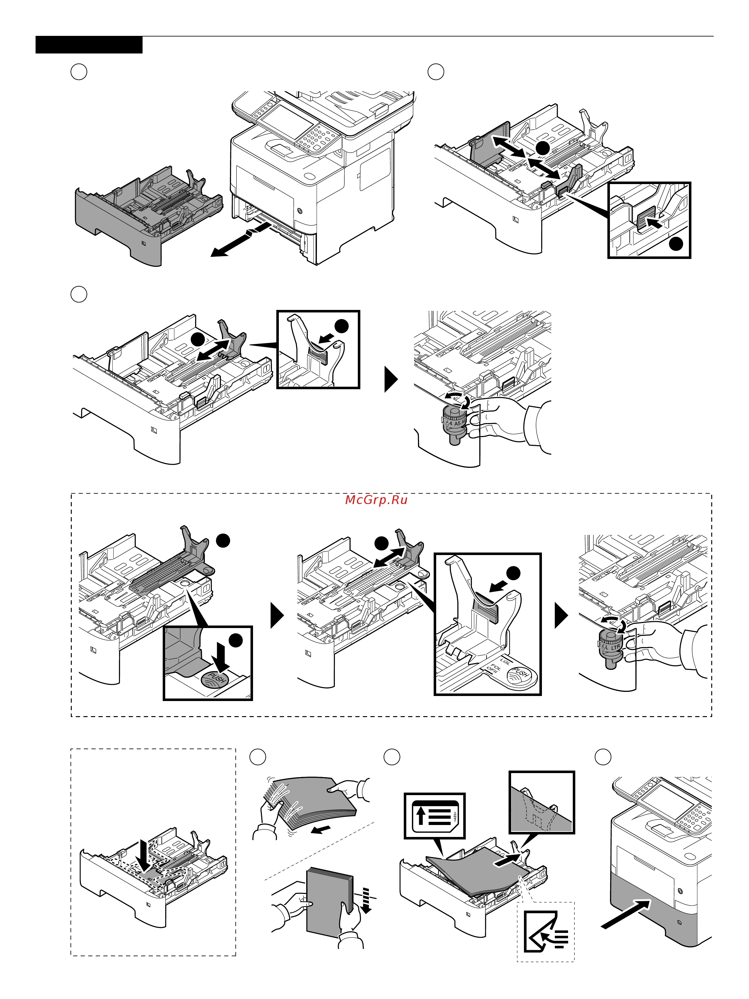 Kyocera ECOSYS M3655idn [7/48] Loading paper