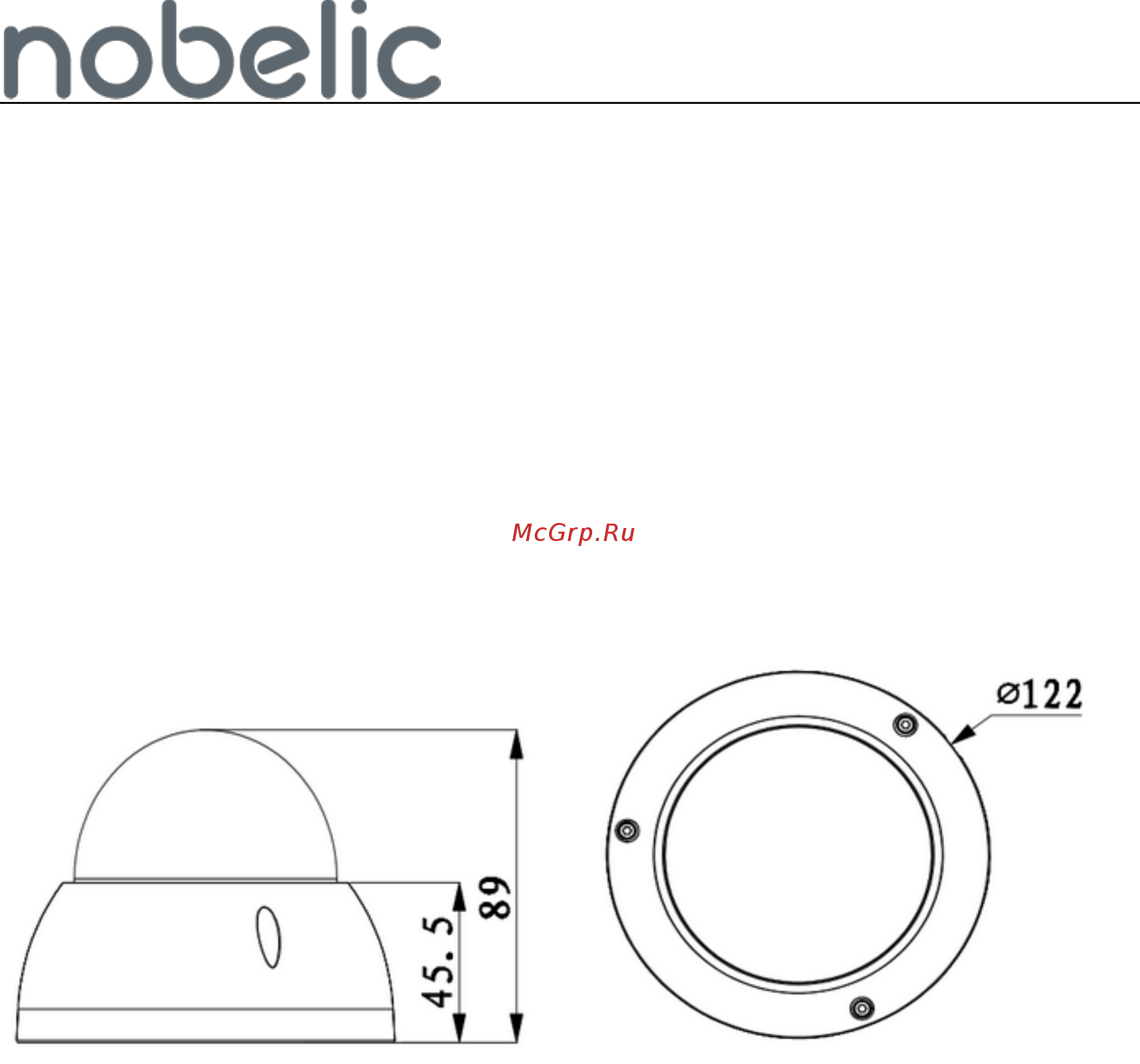 Nobelic NBLC-4204Z-SD [4/4] Габариты