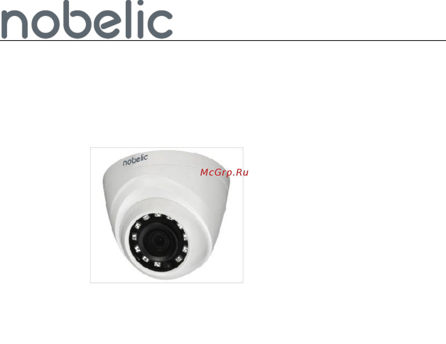Nobelic NBLC-A2130F Технические характеристики онлайн