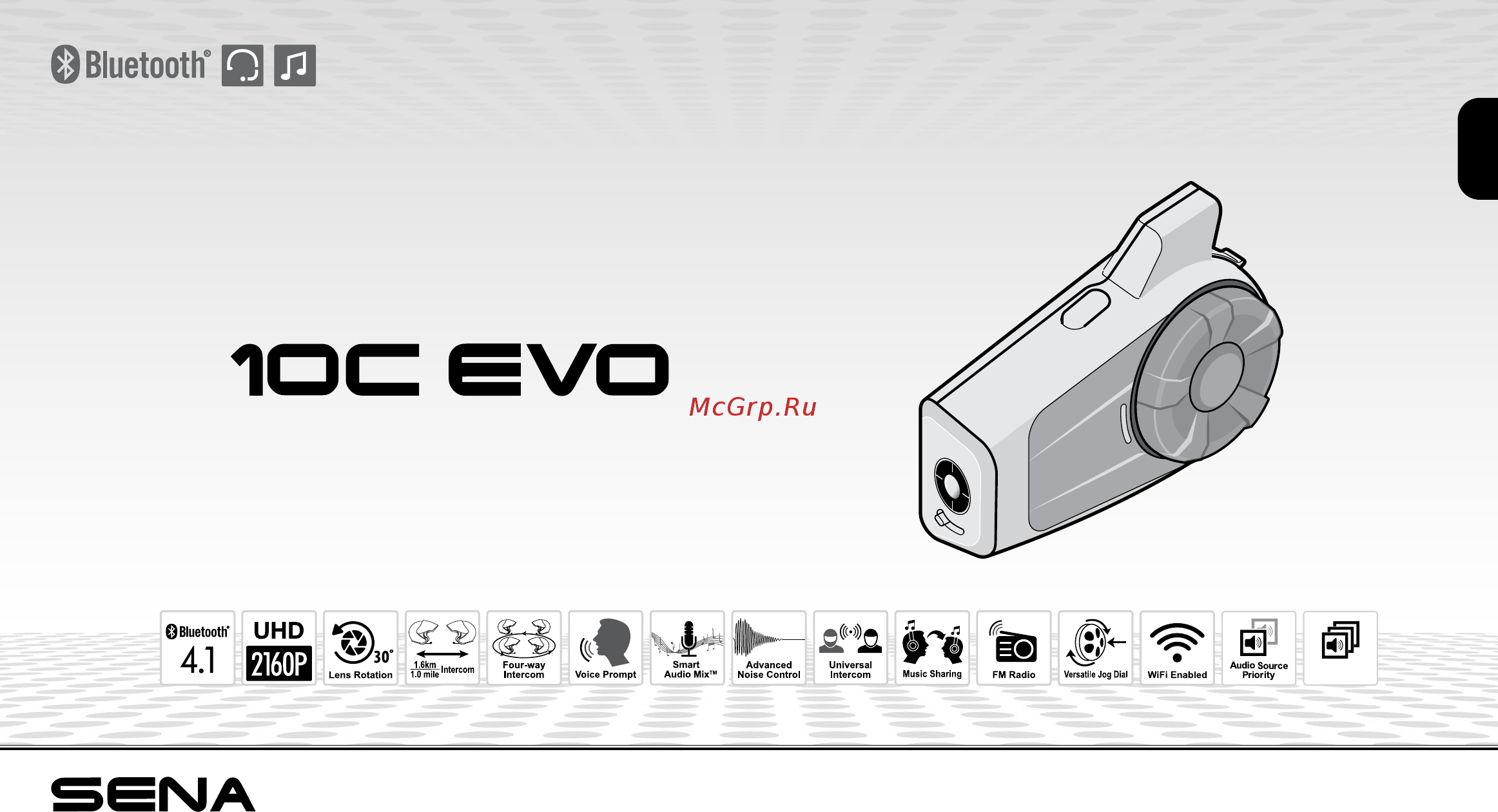 SENA 10C EVO Инструкция по эксплуатации онлайн