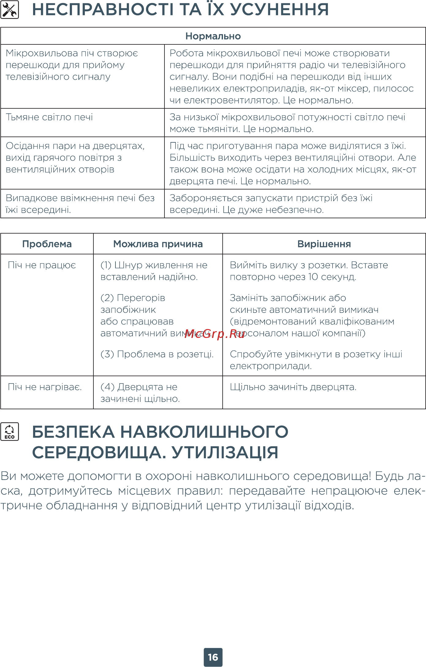 ERGO EM-2020 [16/36] Середовища утил13ац1я