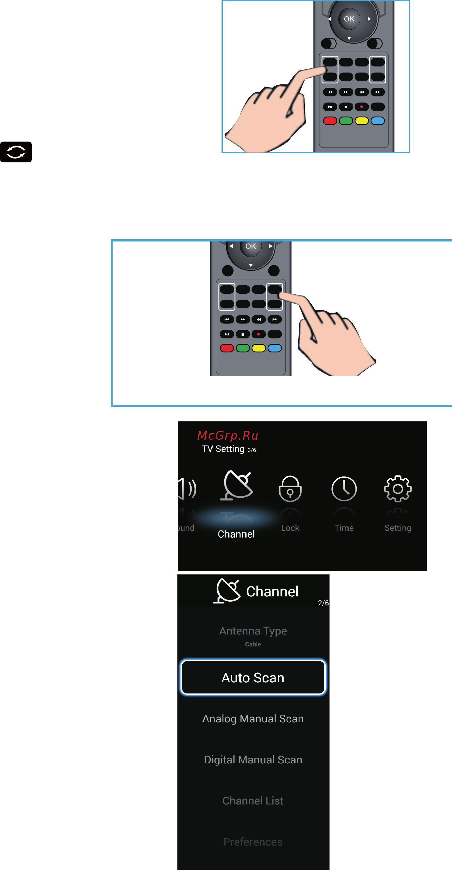 ERGO LE24CT5500AK [81/94] Basic operation of the tv