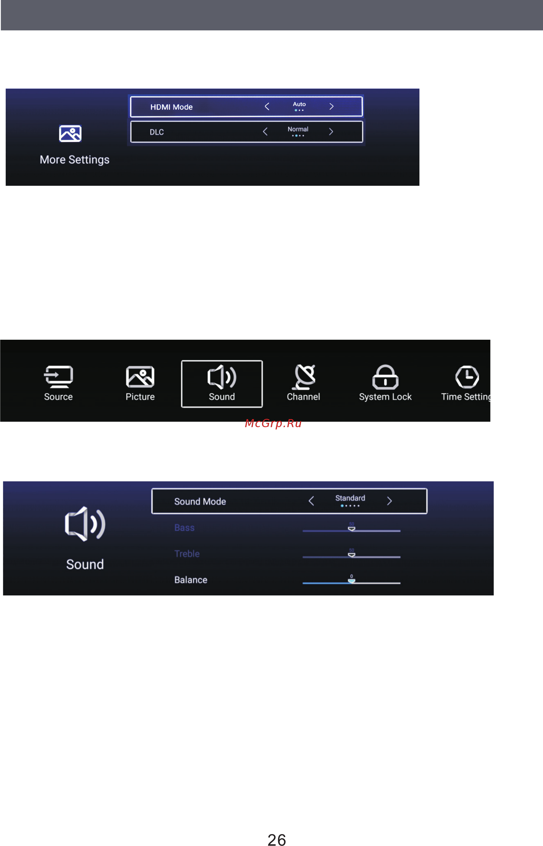 ERGO LE43CT5515AK [106/117] Settings