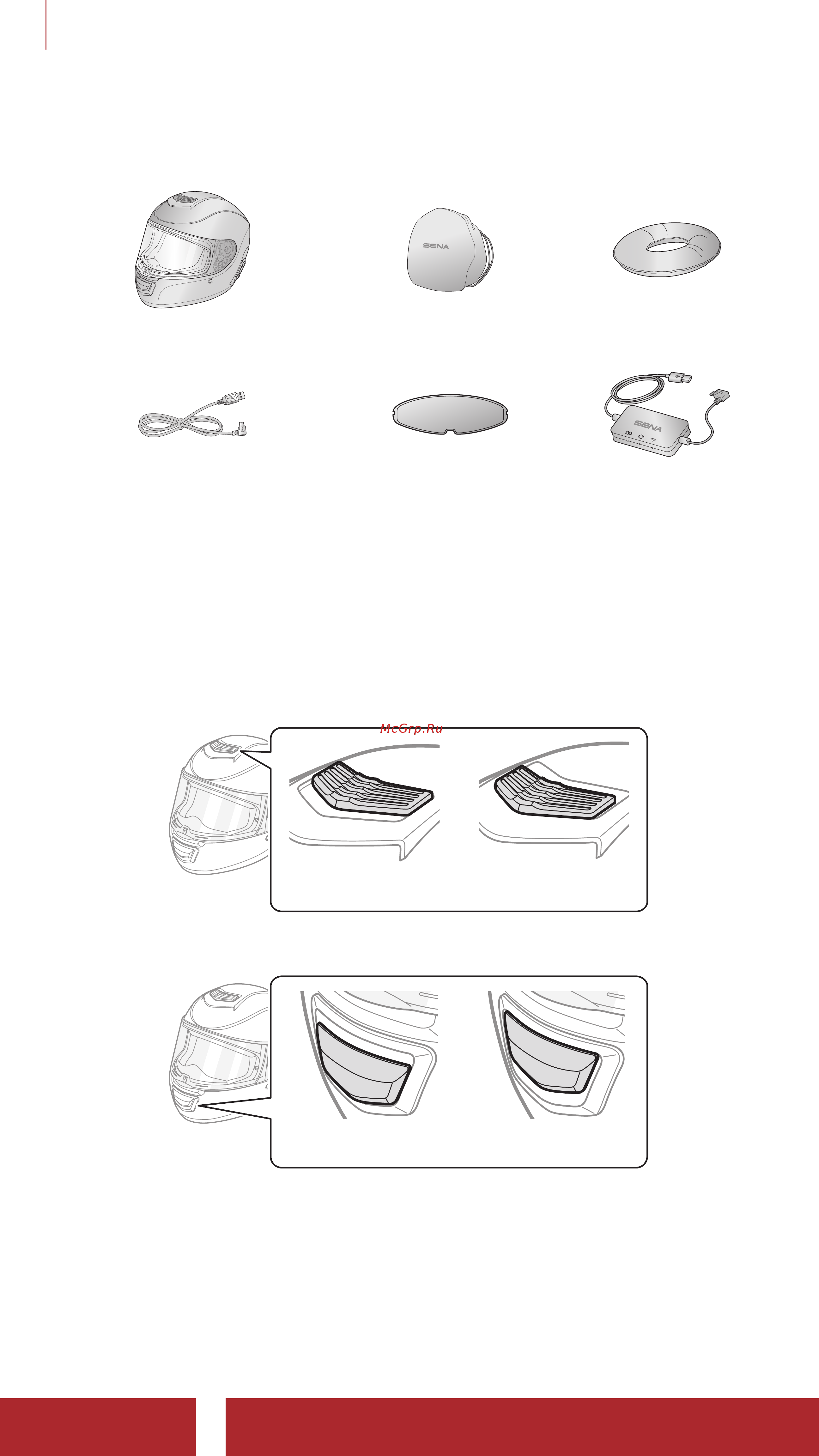 SENA Momentum Evo [8/47] Package contents
