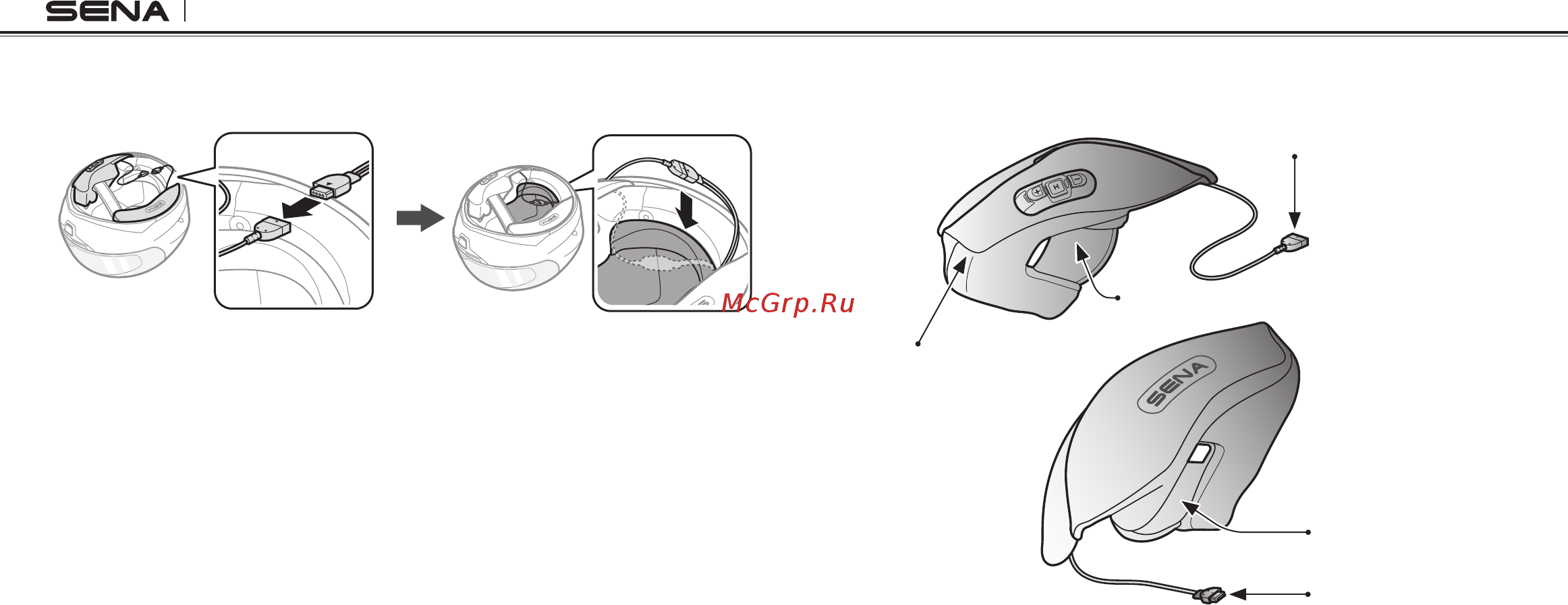 SENA 10UPAD [12/48] Upad for hjc is max2 installation guide