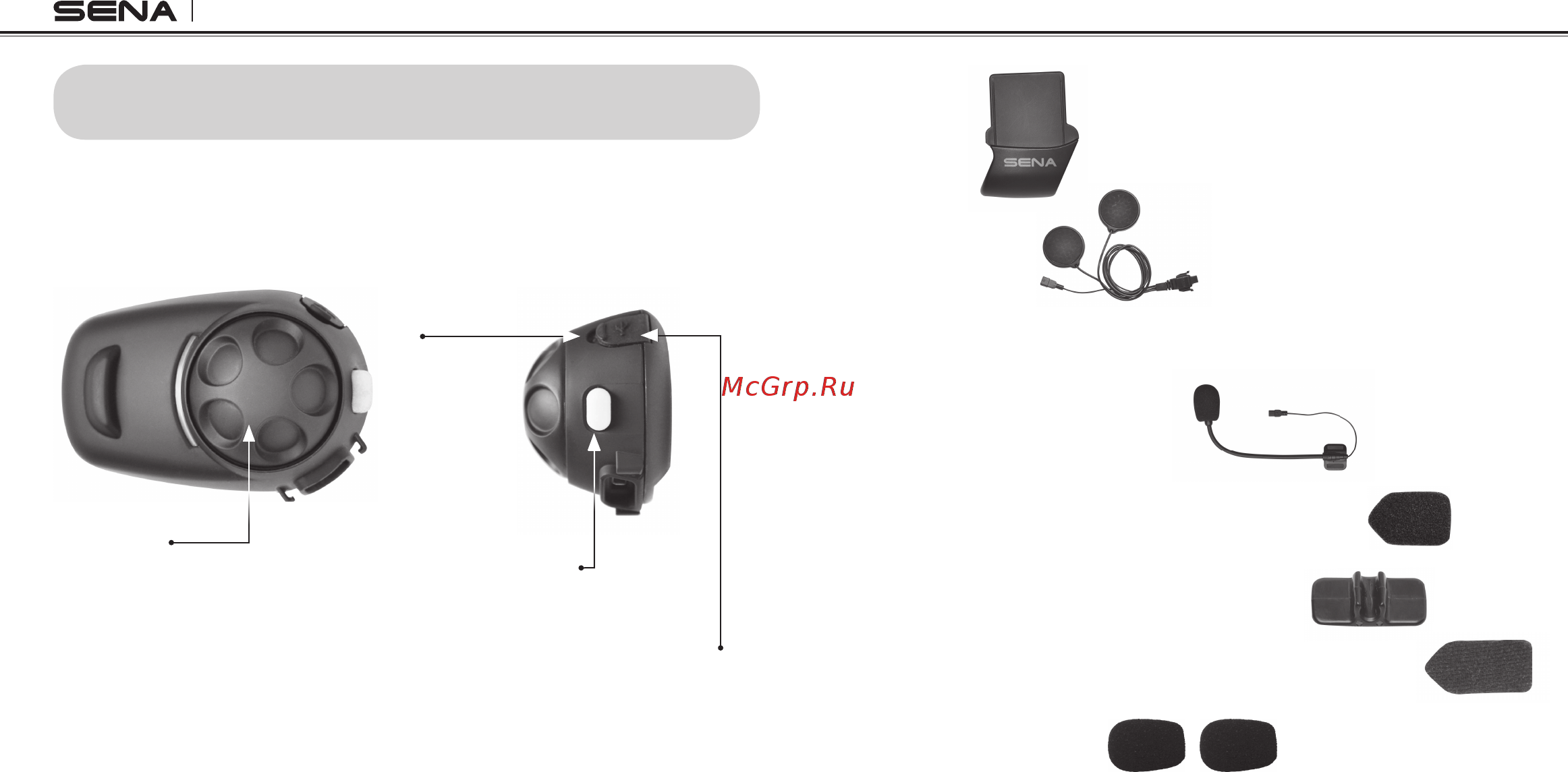 SENA SMH5 [6/38] Package contents