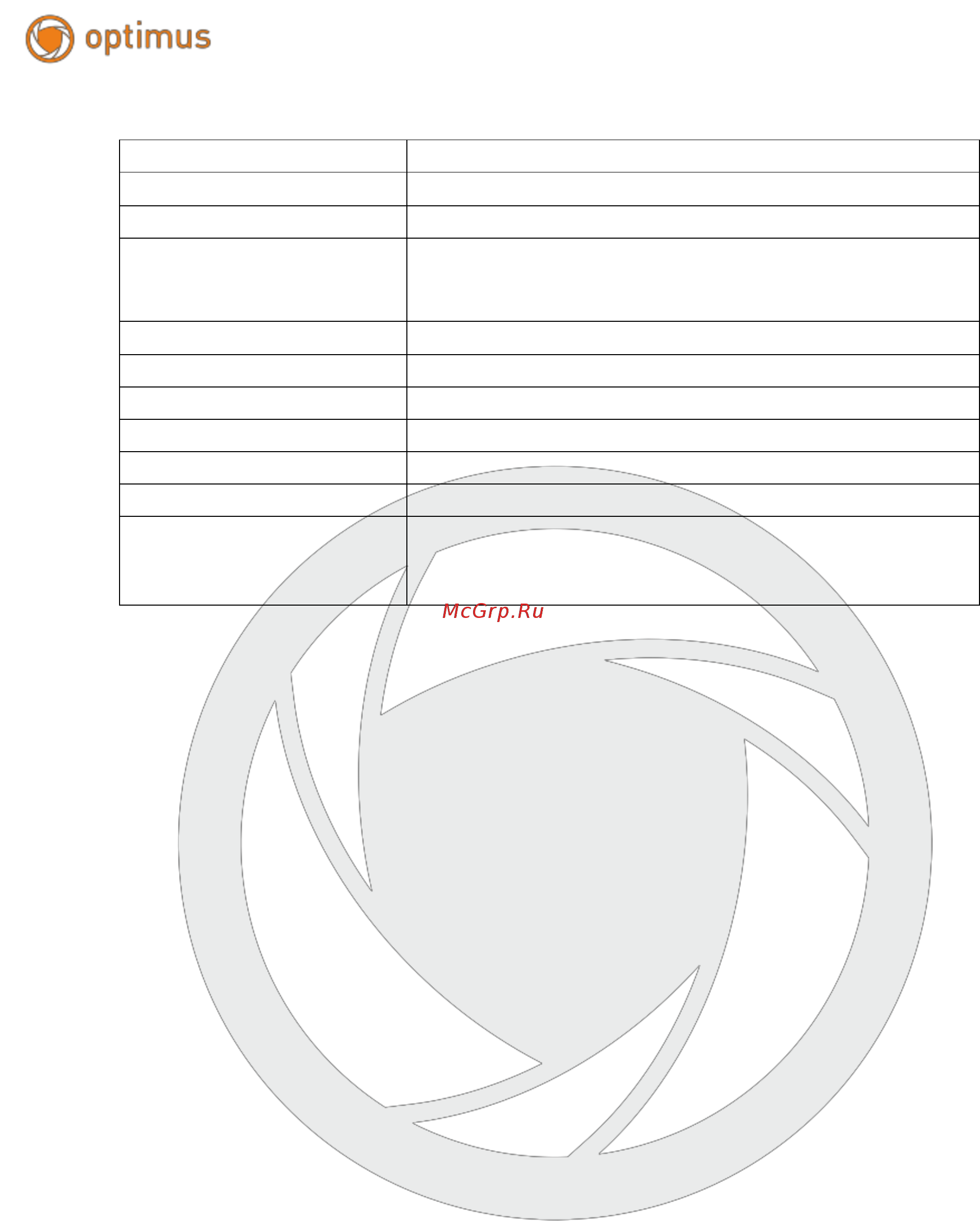 Optimus IP-L135.0(2.8) Спецификация онлайн [2/2] 495268