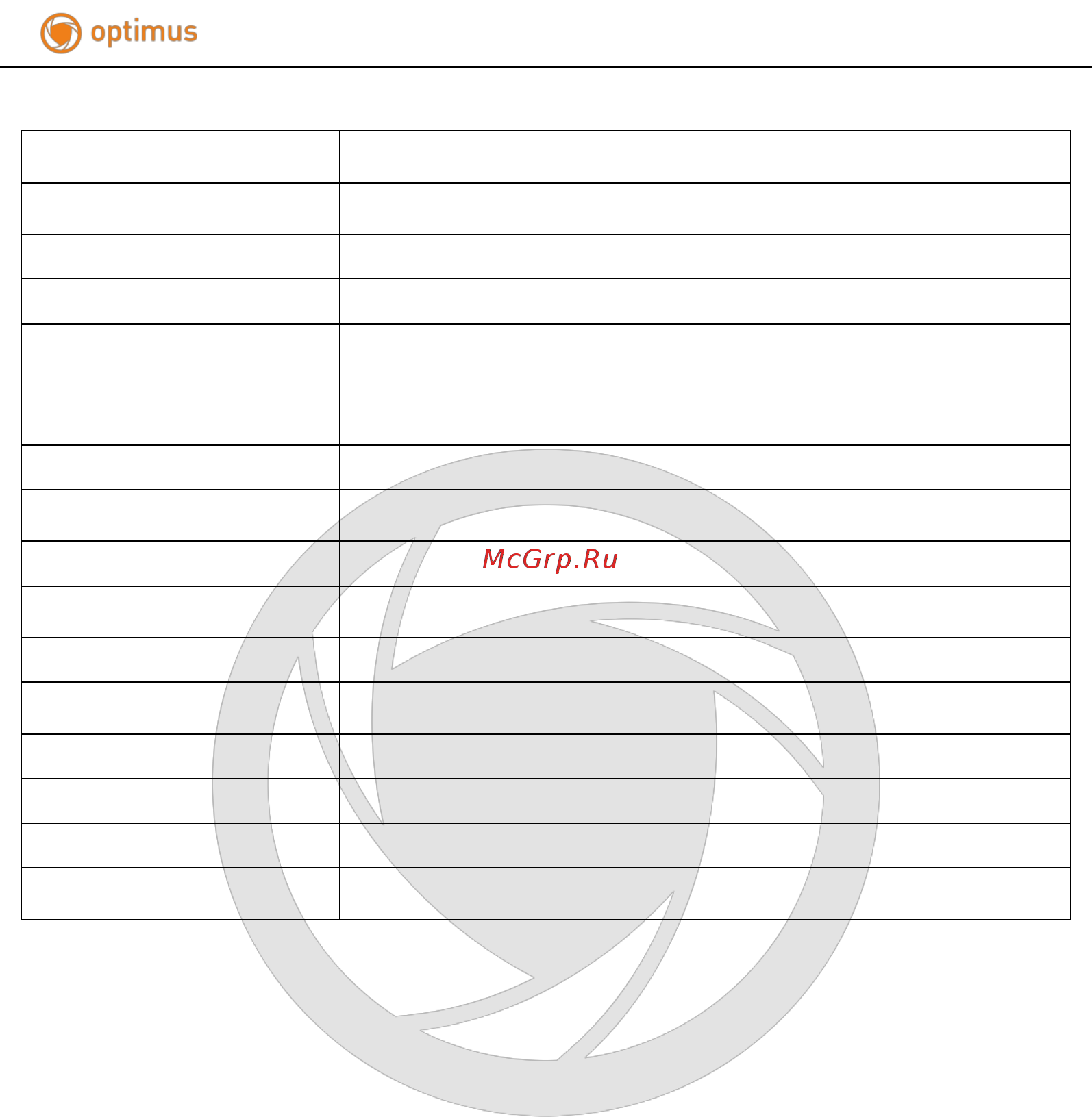 Optimus IP-P072.1(2.8)MD_v.1 Спецификация онлайн [2/2] 495279