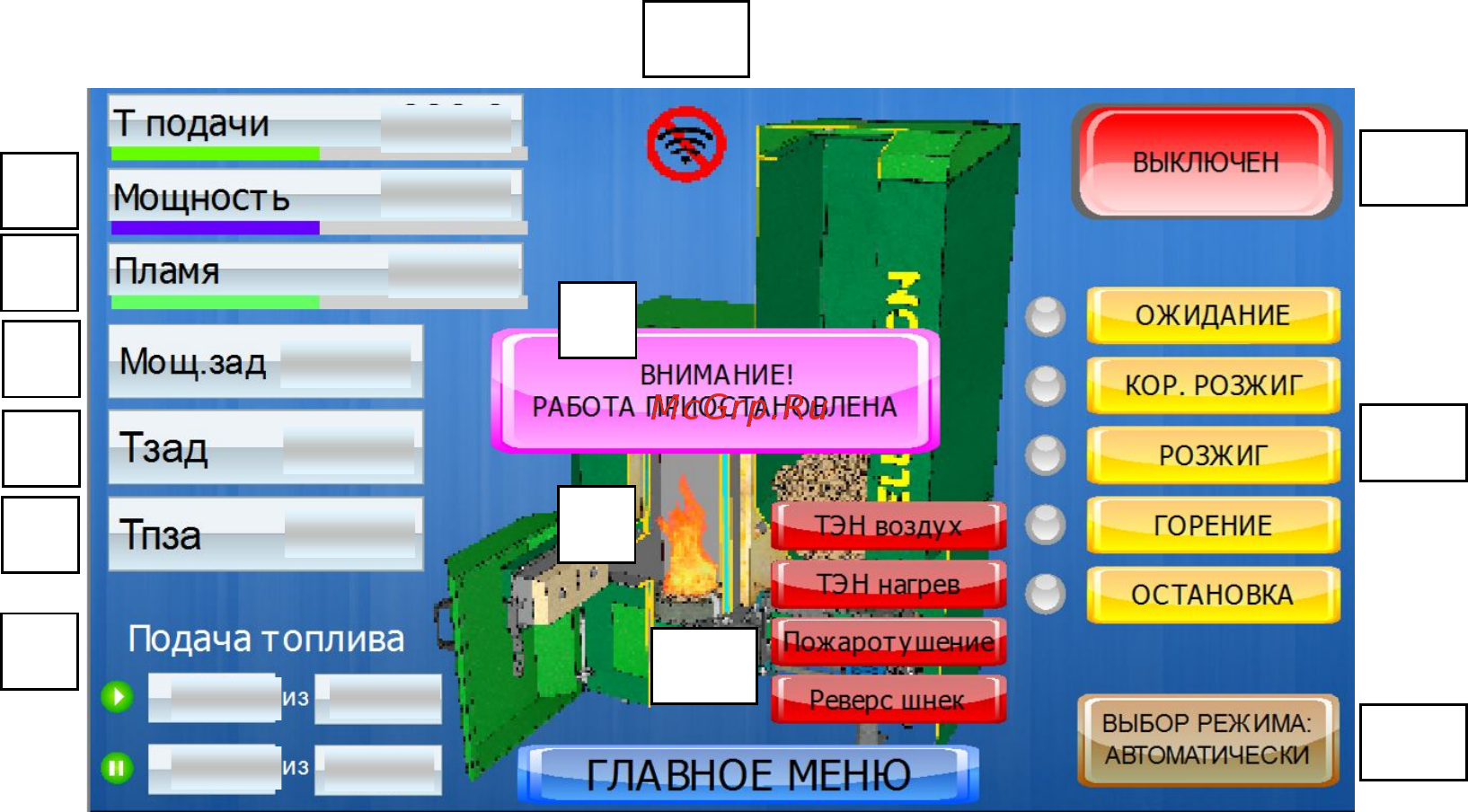 Pelletron ROYAL 30 II Инструкция по эксплуатации онлайн [56/107] 495868