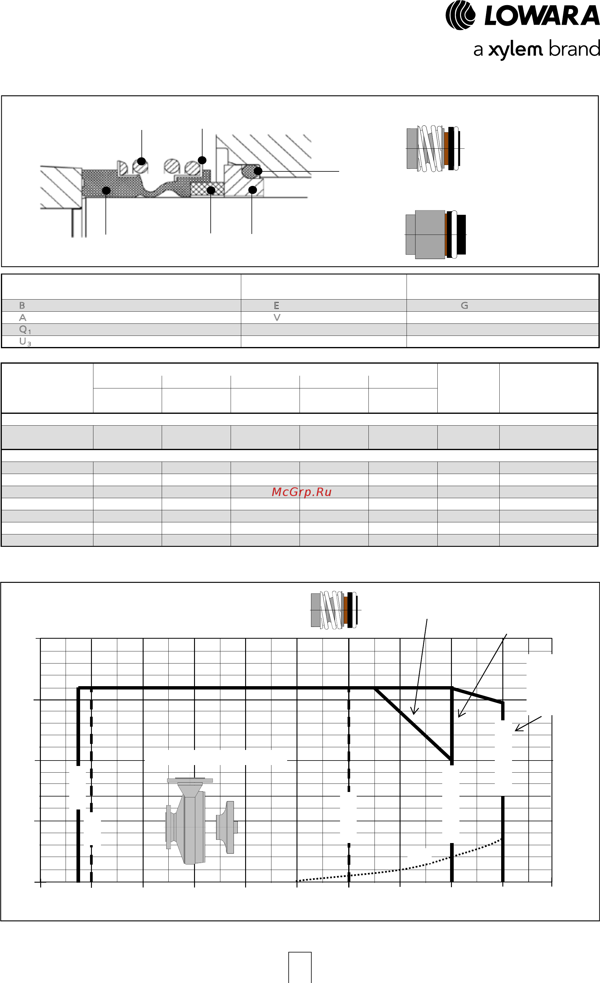 Lowara NSCF 100-200/750/W25 VCC4 [21/204] Note deriva da lne_m0001_a_ot del 06 1 014 con aggiunte modifiche