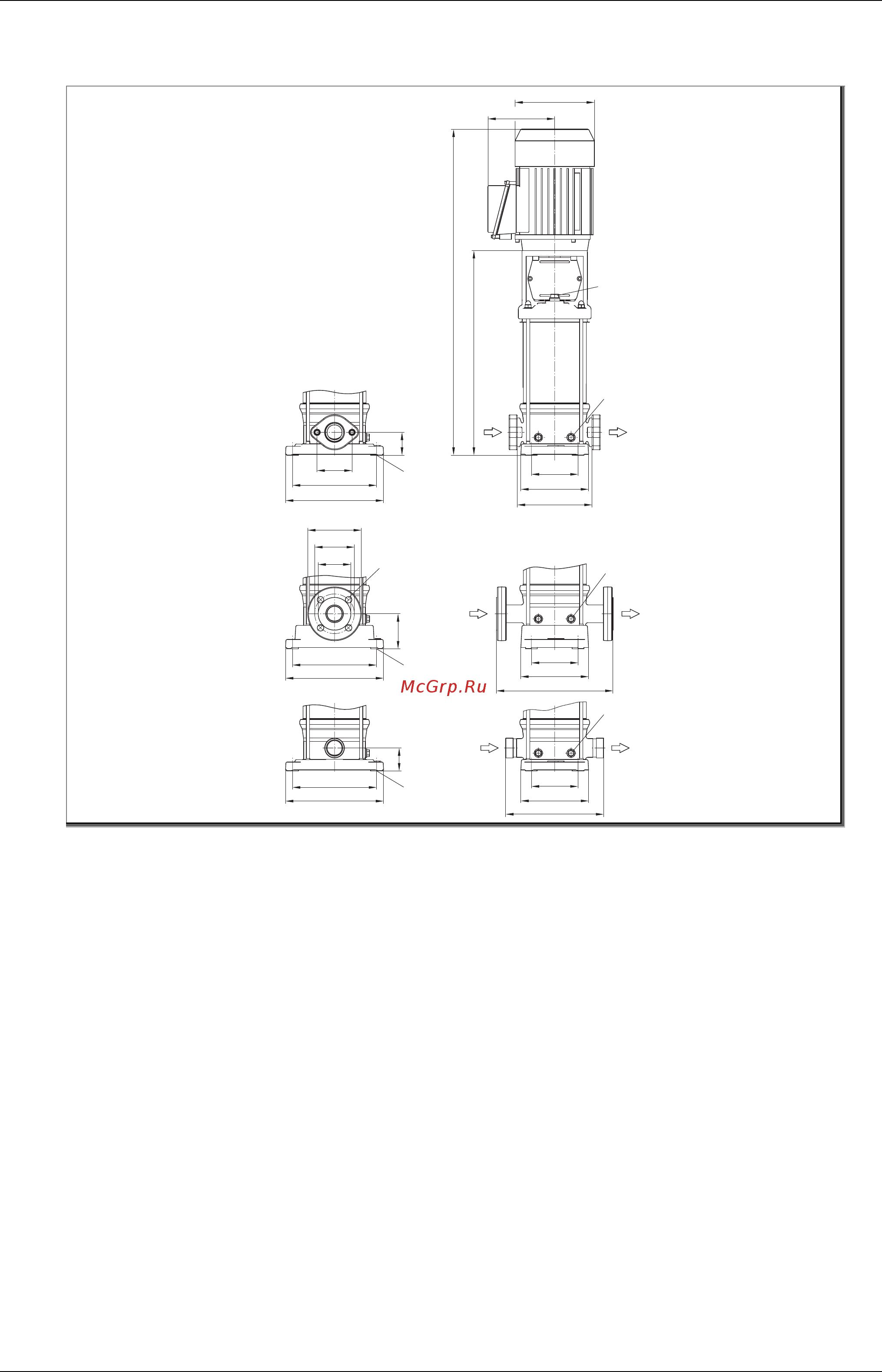 SPECK Pumpen IN-VB-S 60-60 F [39/100] Maßzeichnung 10 maßzeichnung