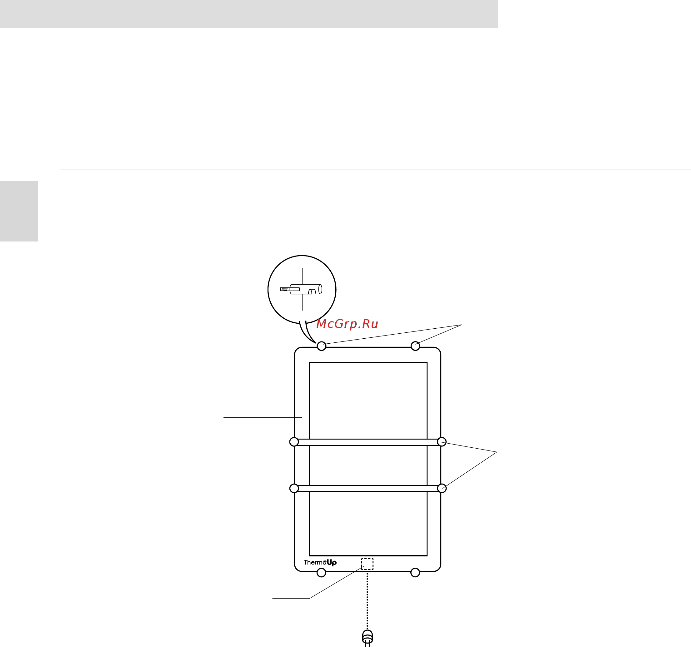 ThermoUp Dry Double M [21/72] Towel dryer thermoup dry side
