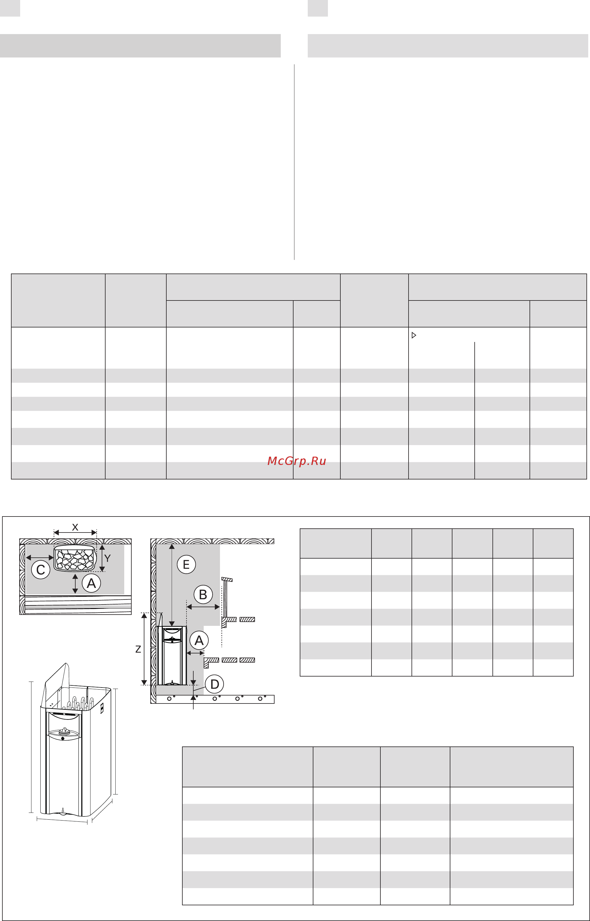 Harvia The Wall SW60 [46/72] Инструкция по монтажу
