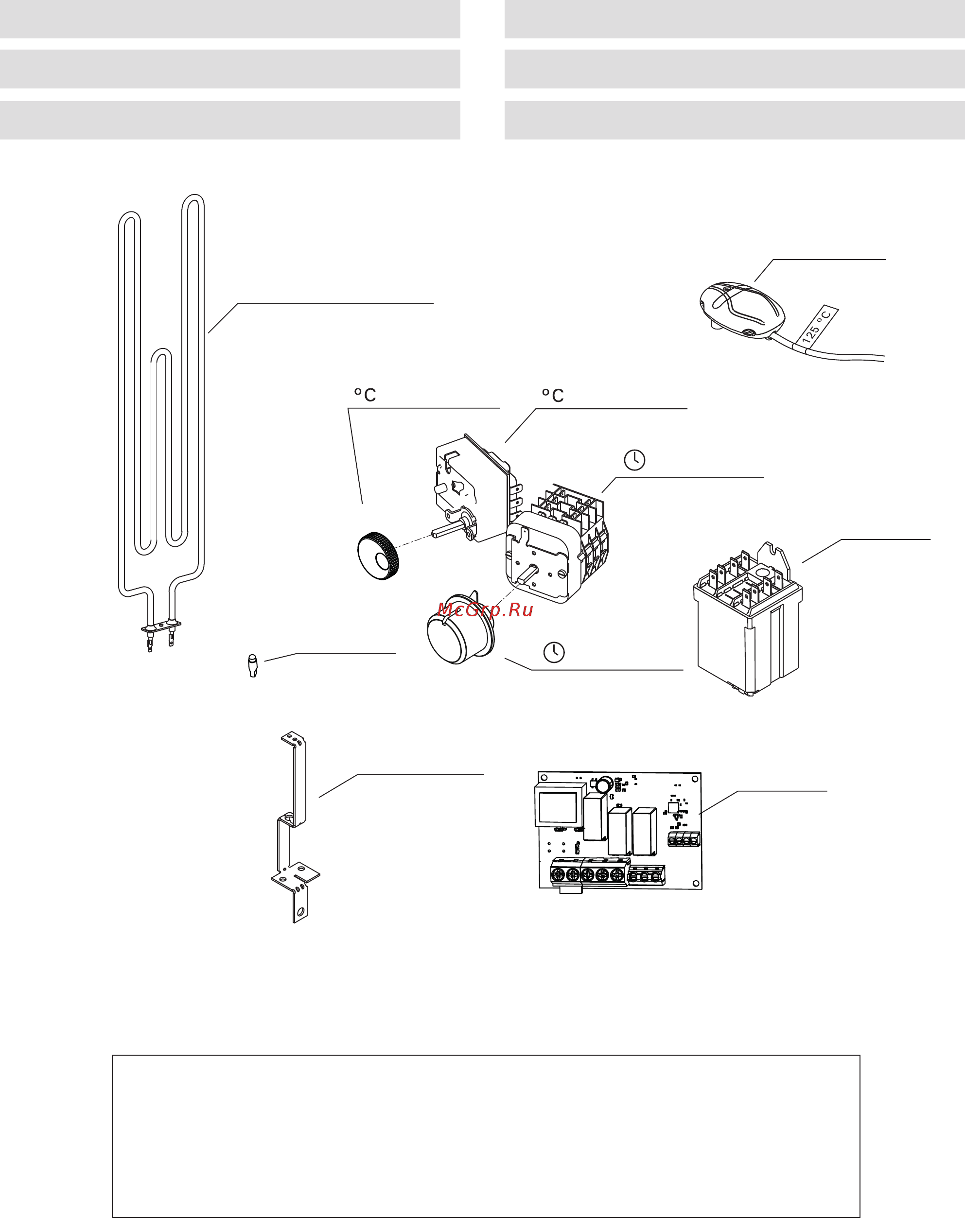 Harvia Cilindro Plus PP70E [45/48] Spare parts 4 ersatzteile