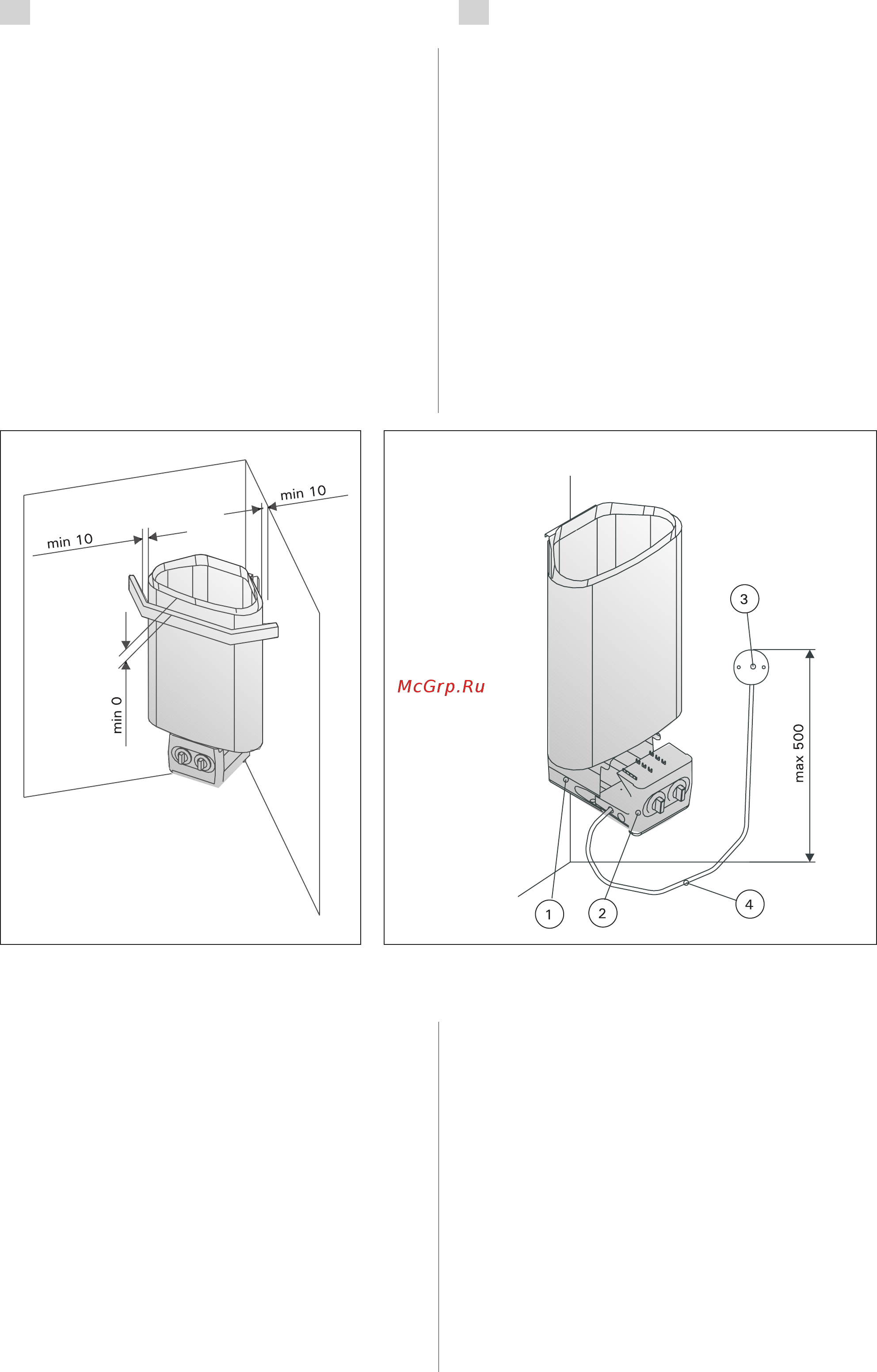 Harvia Delta D23E [12/32] Kiukaan kiinnittäminen seinään