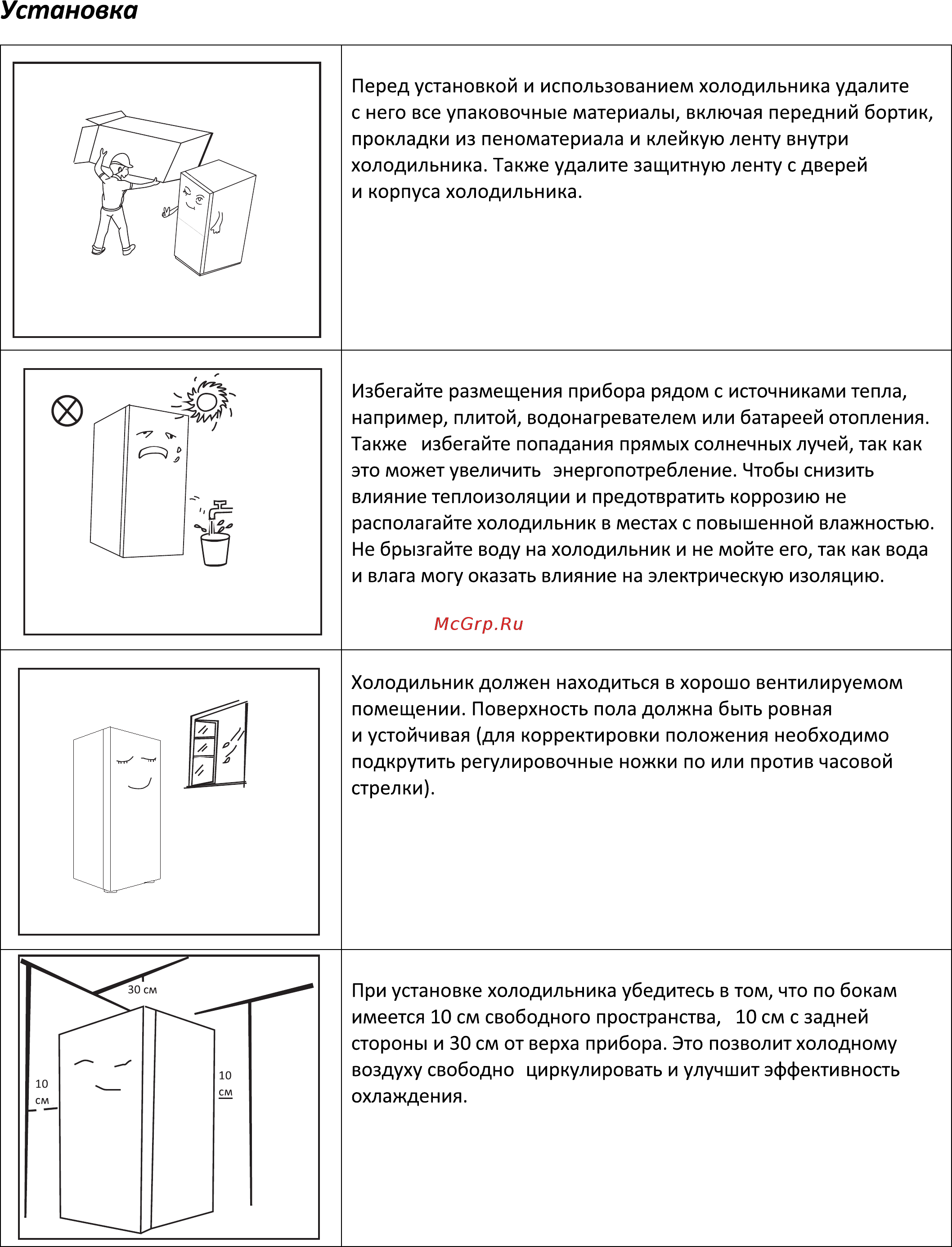 Zarget ZRB 527NFW Инструкция по эксплуатации онлайн [5/20] 497020