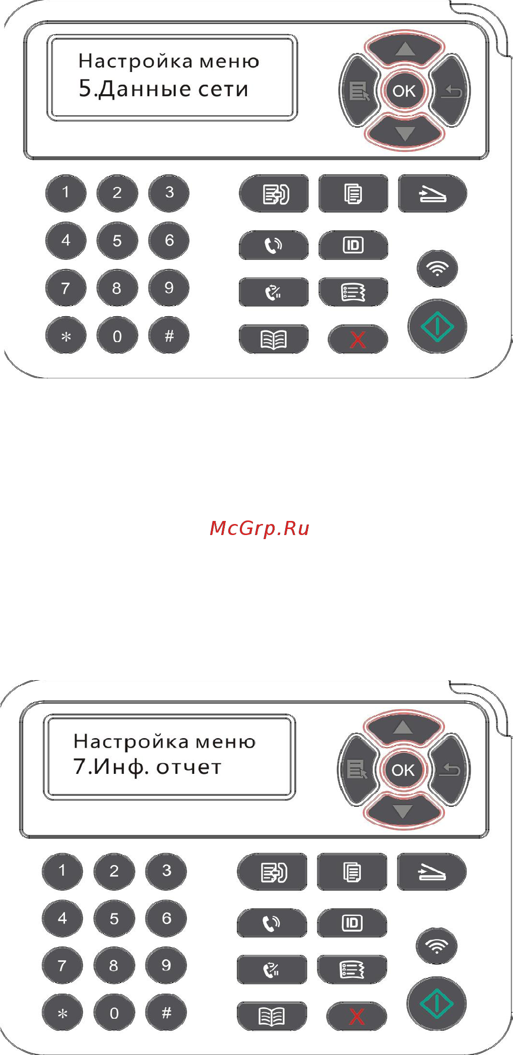 Pantum М7100DN/RU [131/165] Сведения о сети