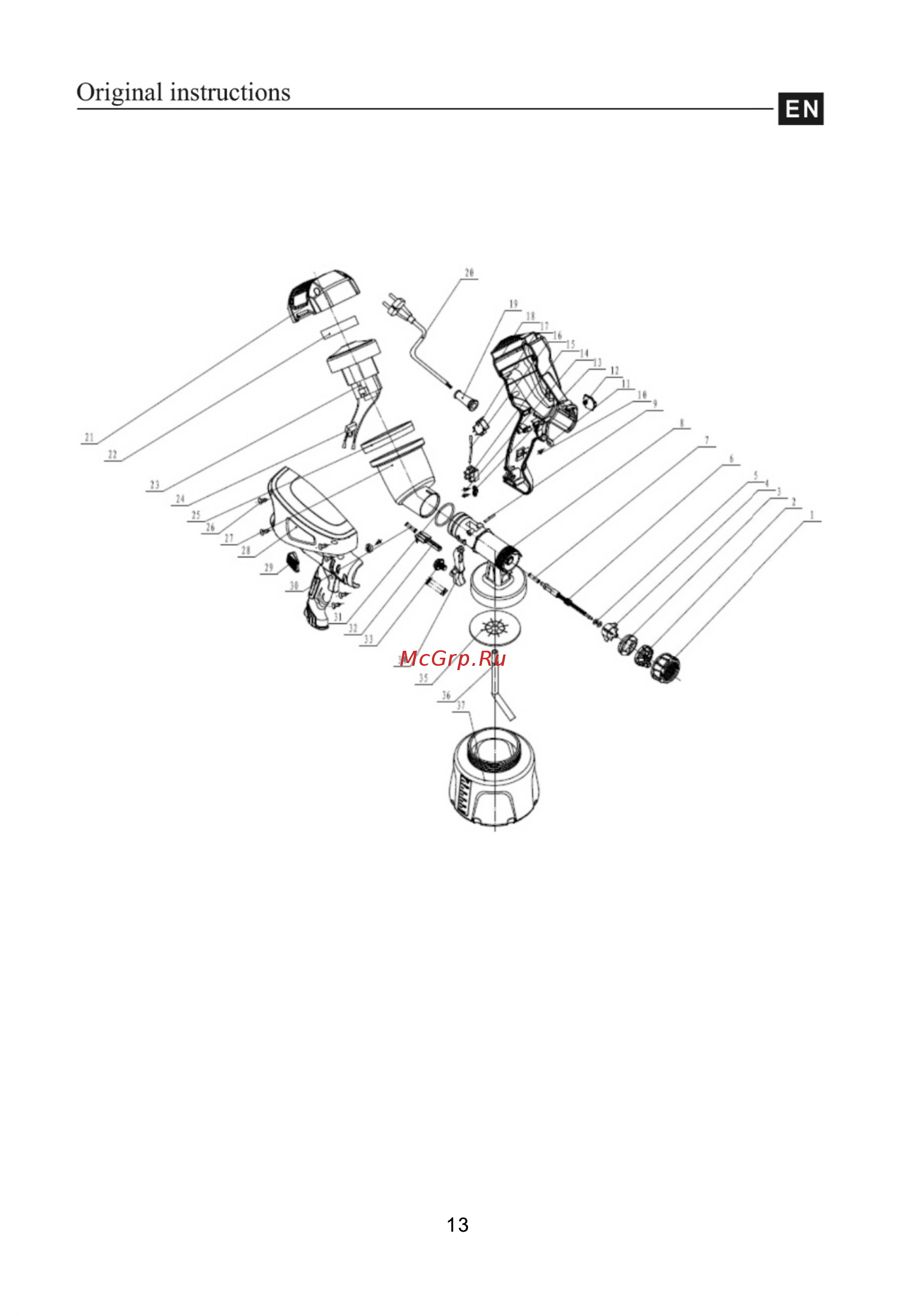 Dexter Power PLD3120 Инструкция онлайн [13/56] 497482