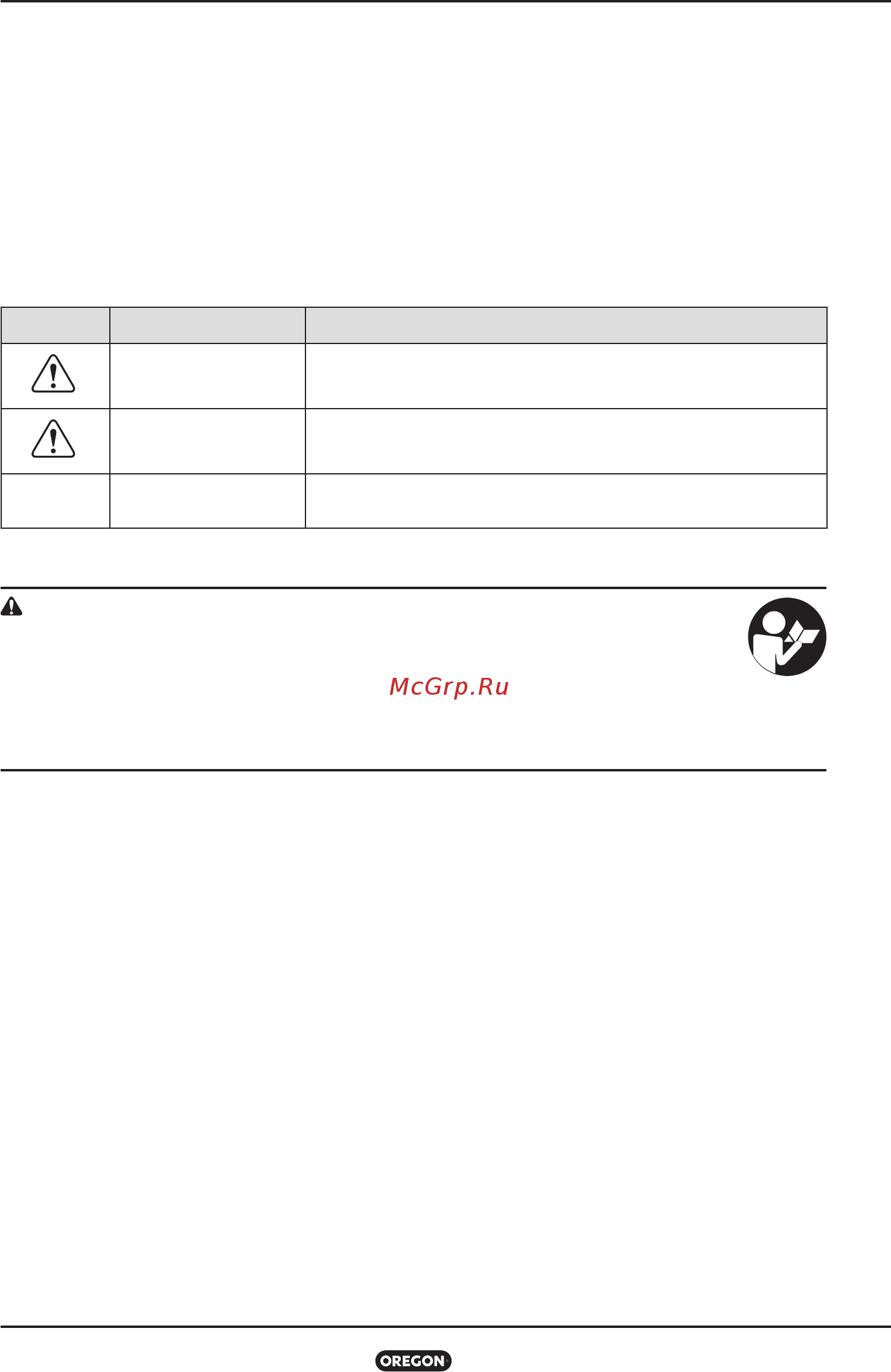 Oregon CS1200-092 [5/232] Important safety information