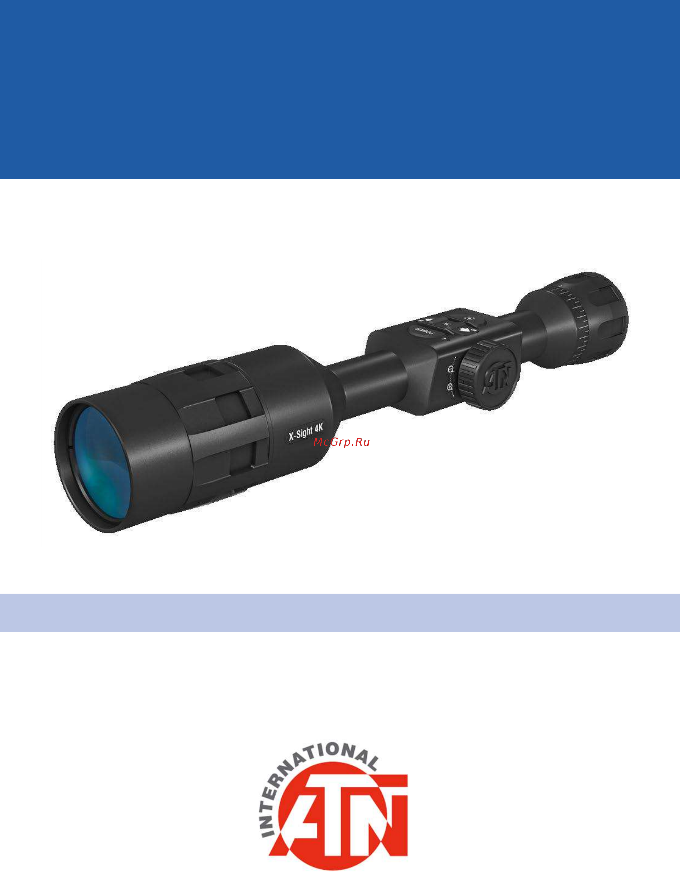 Atn X-SIGHT 4K PRO 5-20X Инструкция онлайн