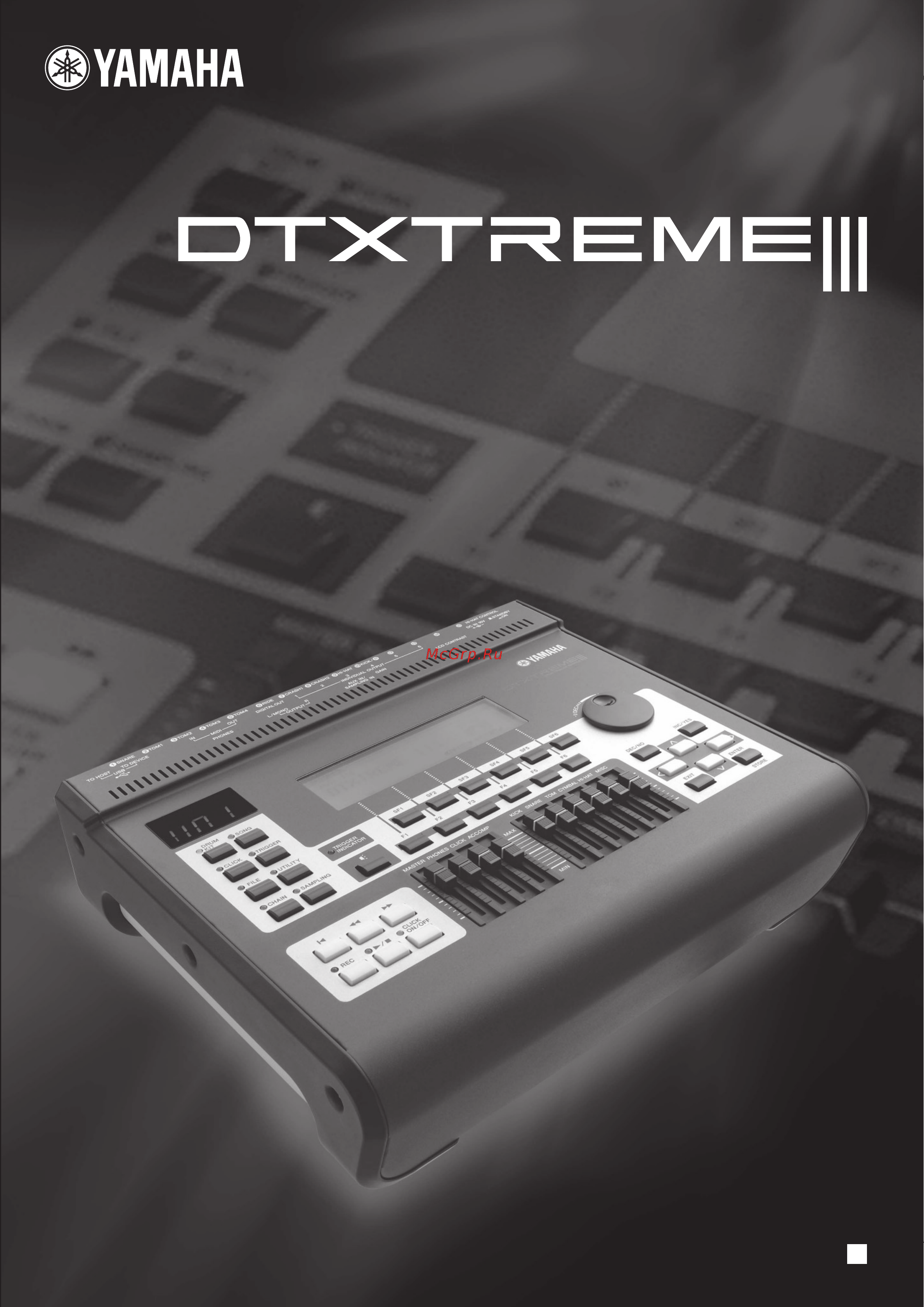 Yamaha DTXTREME III Руководство пользователя онлайн