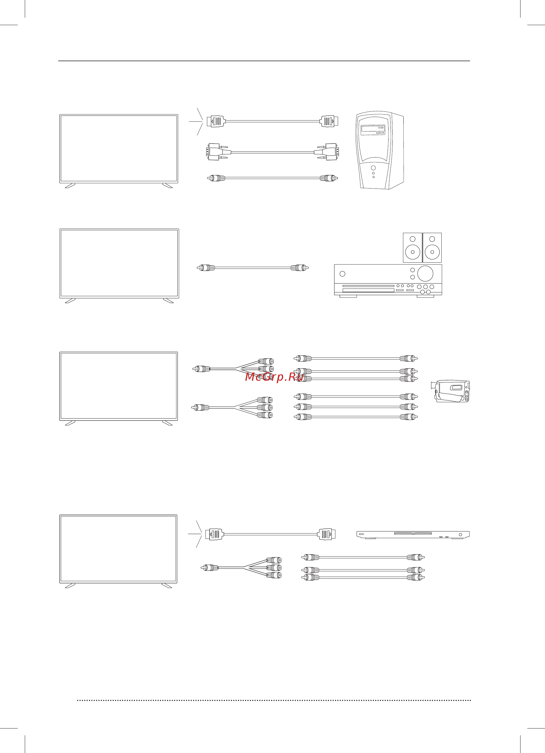 Vekta LD-43TF5515BS [16/44] Подключение dvd проигрывателя