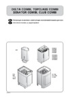 Harvia Topclass Combi KV80SE Инструкция по эксплуатации