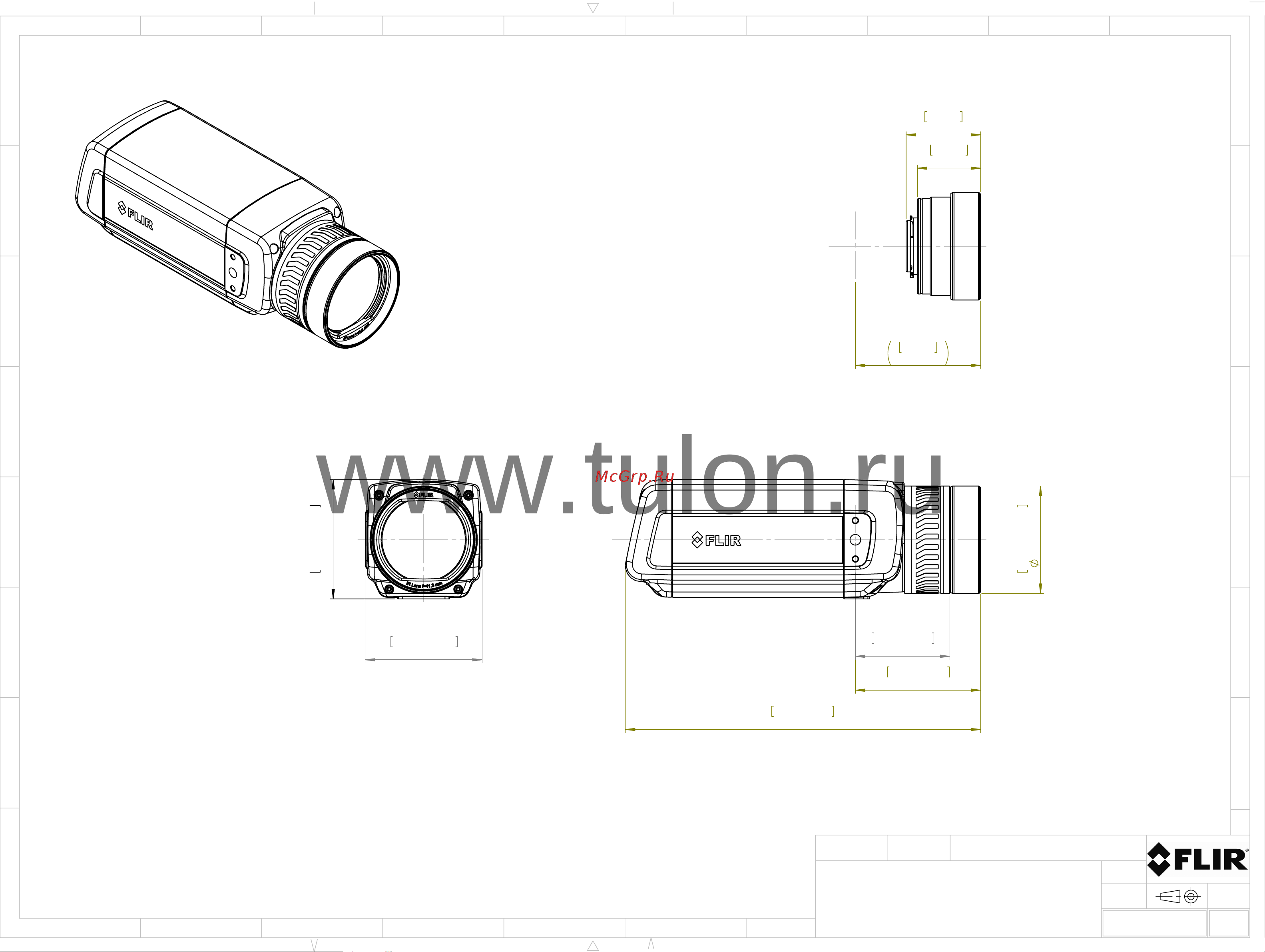 FLIR f=41,3 mm. (15°) для T6xx [5/5] Www tulon ru