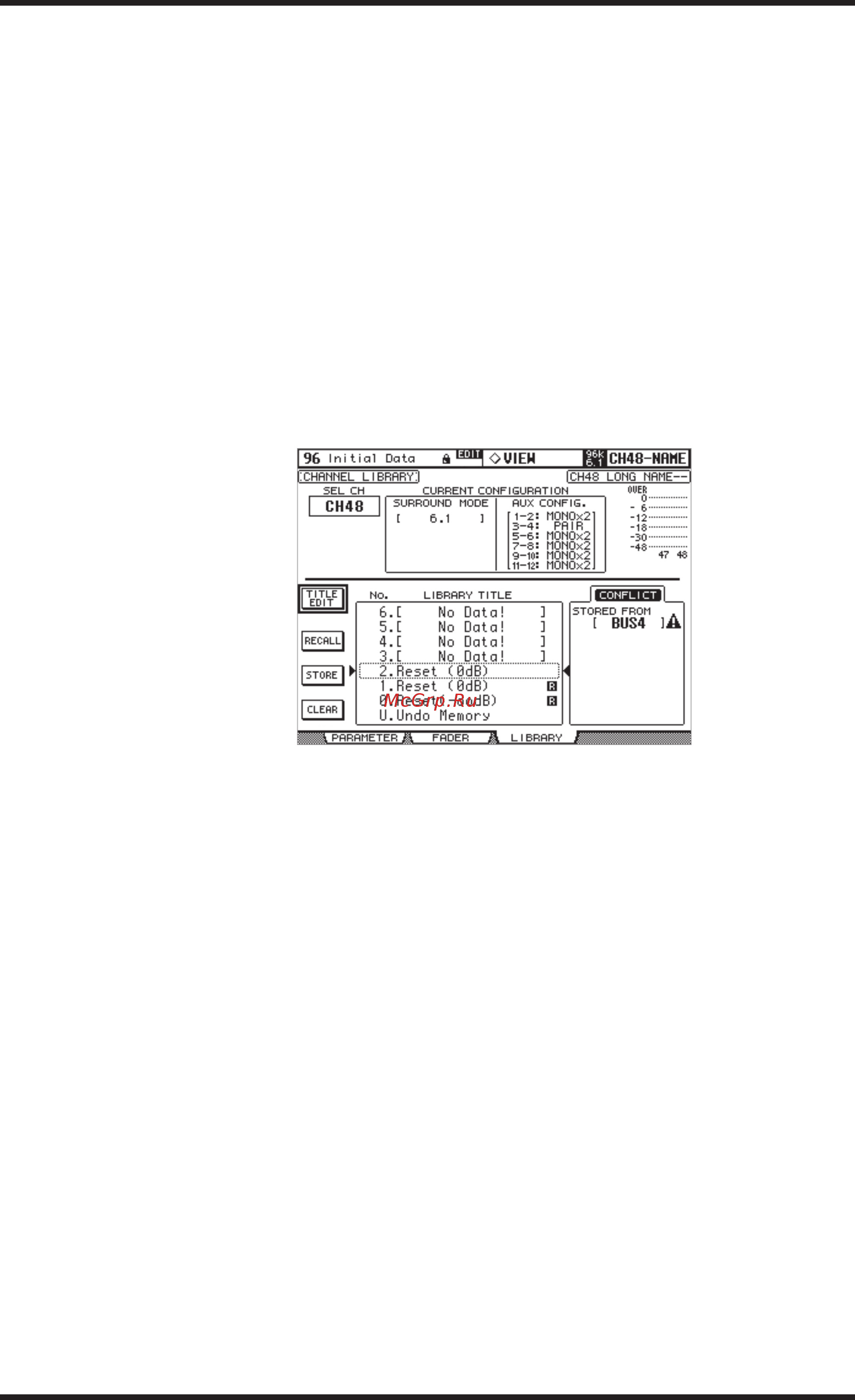Yamaha DM2000V2E1 [166/315] Кнопкой display access view выберите страницу channel library