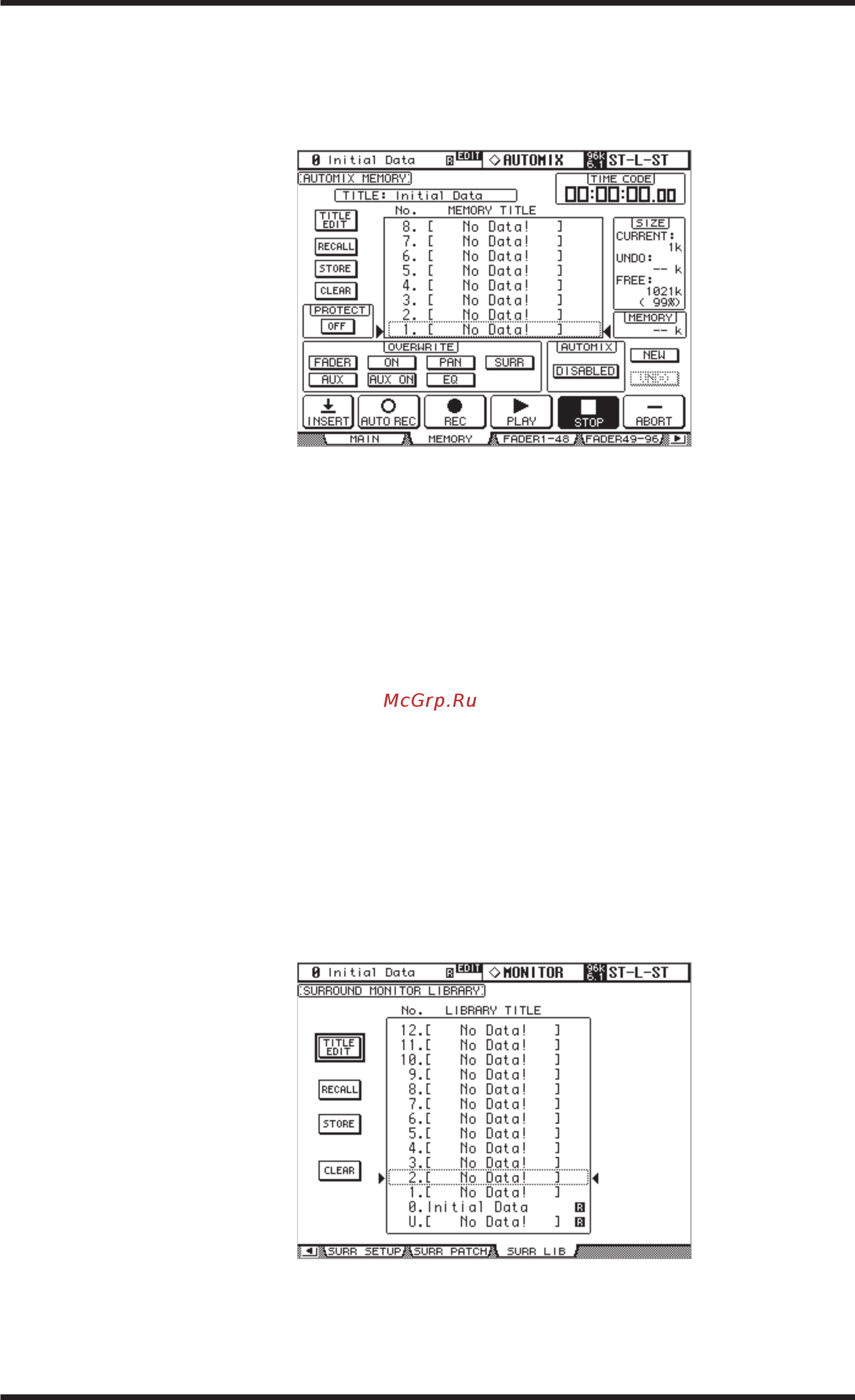 Yamaha DM2000V2E1 [173/315] Библиотека монитора окружающего звука