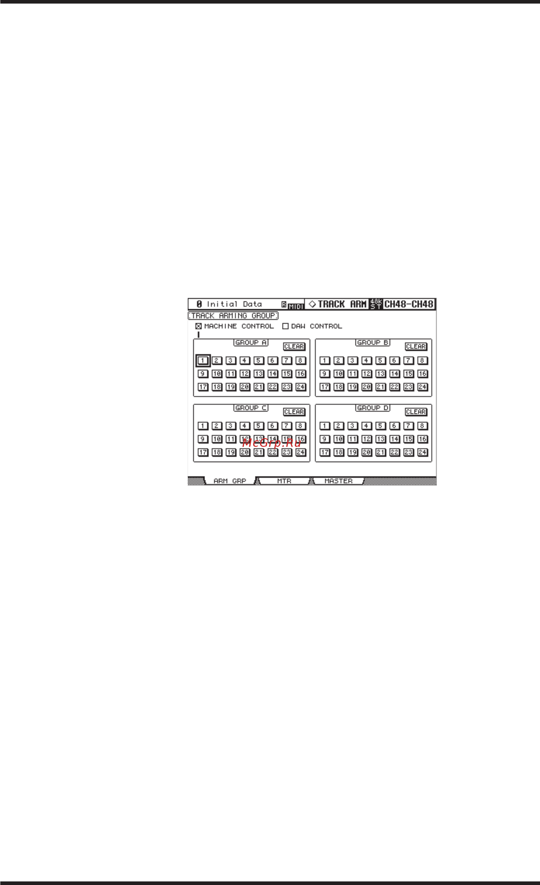 Yamaha DM2000V2E1 [263/315] Конфигурация группы настройки звуковых дорожек