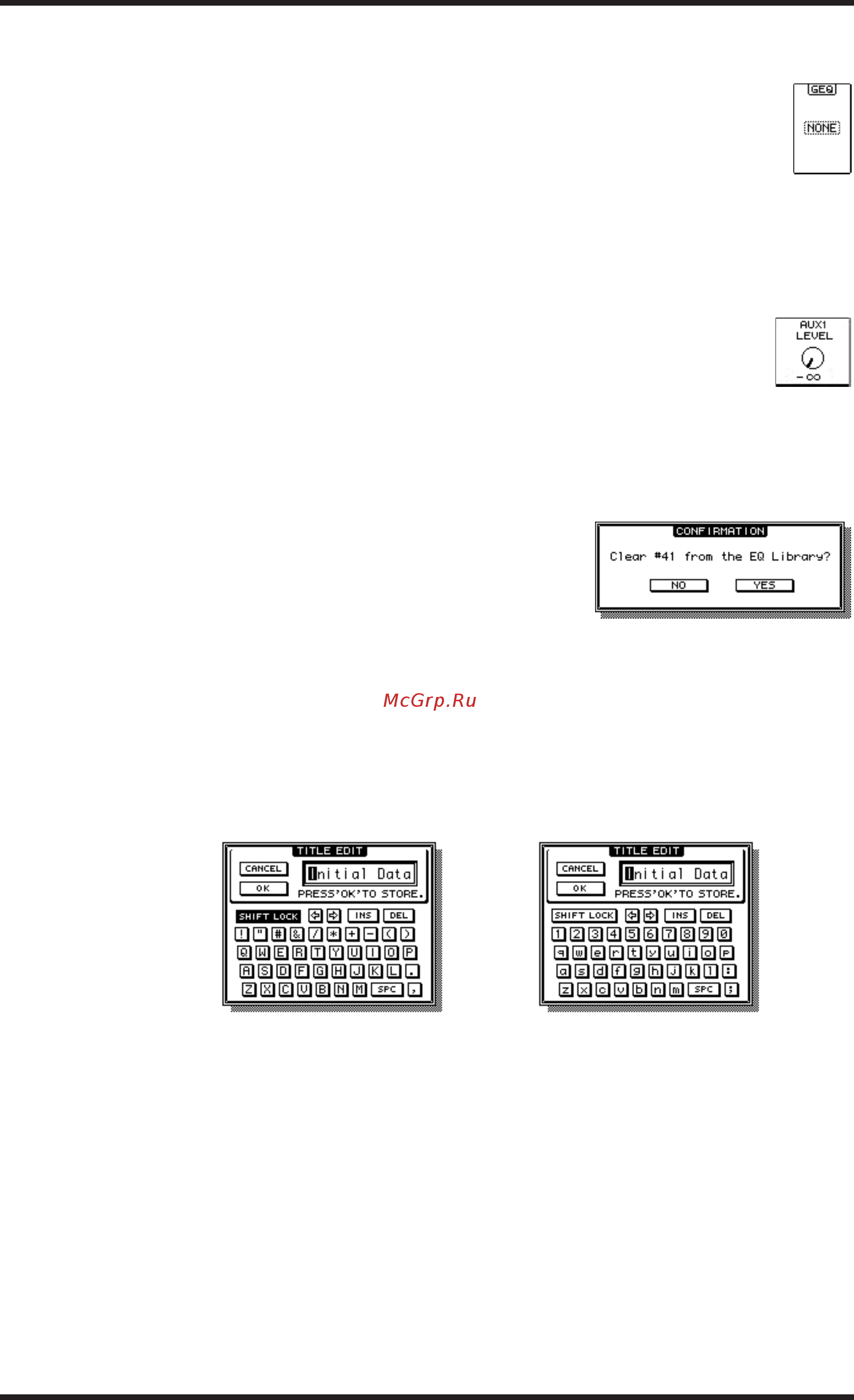 Yamaha DM2000V2E1 [54/315] Conﬁrmation messages