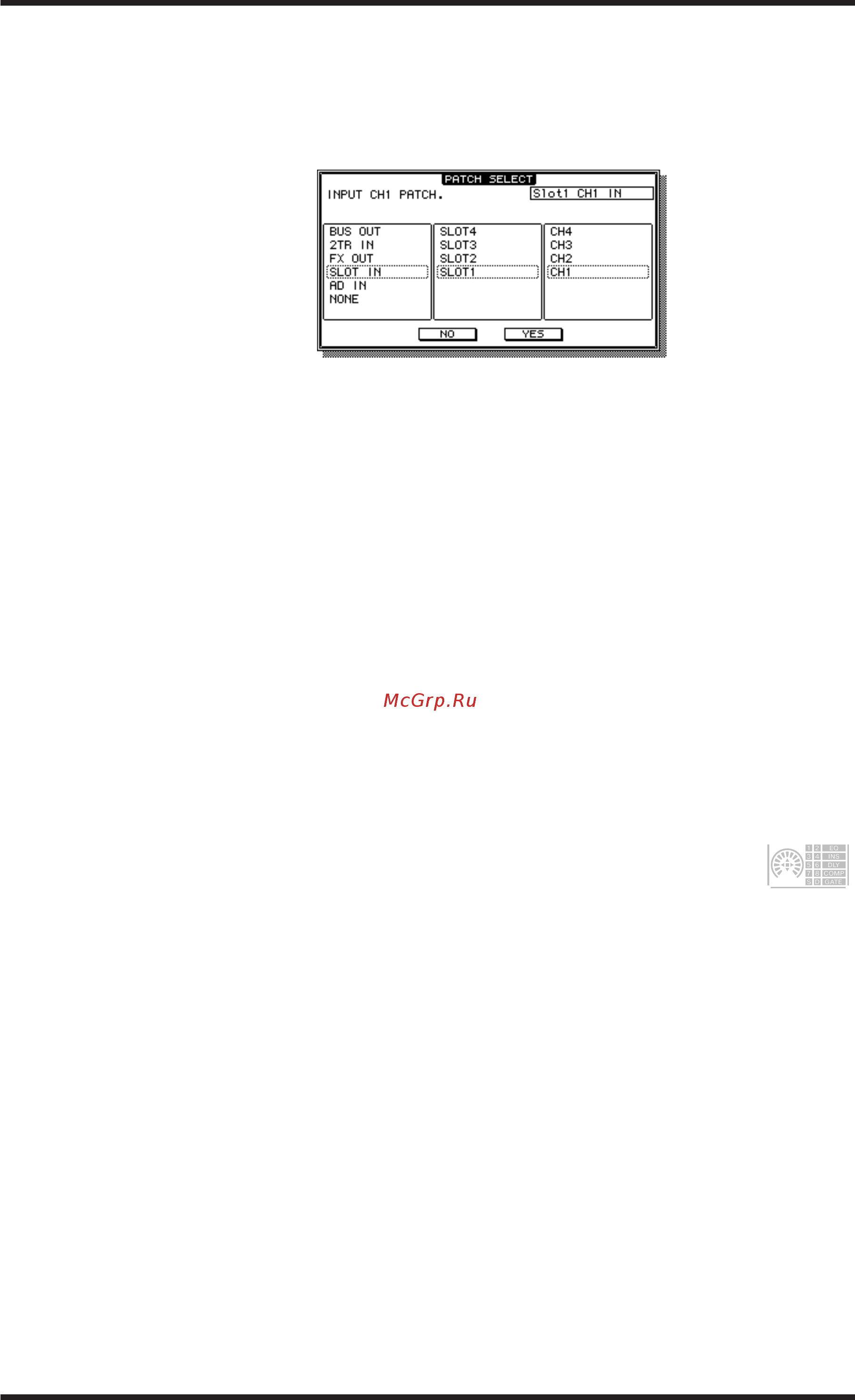 Yamaha DM2000V2E1 [83/315] Patch select window