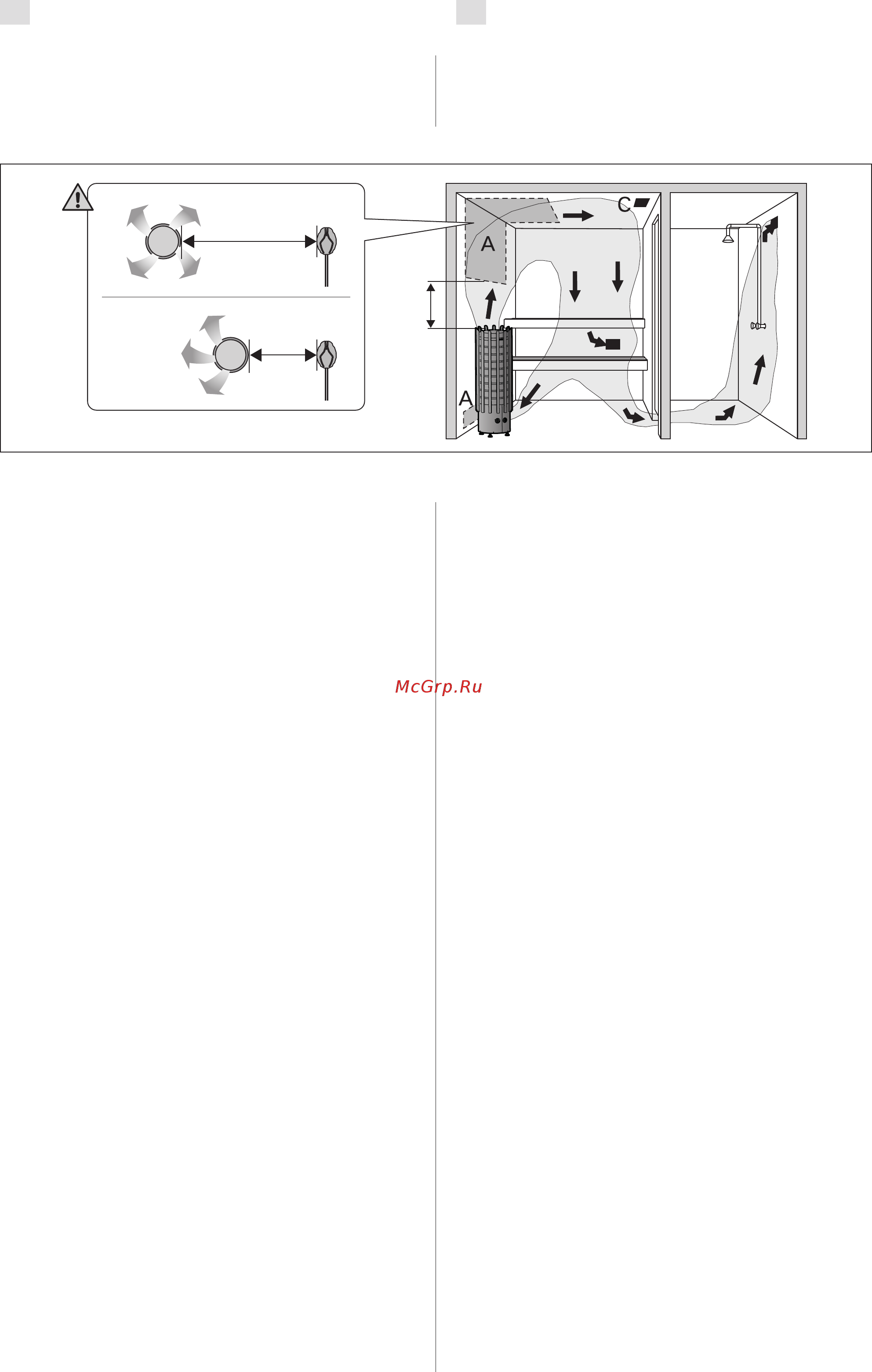 Harvia Glow Corner TRC70E [22/40] Belüftung der saunakabine