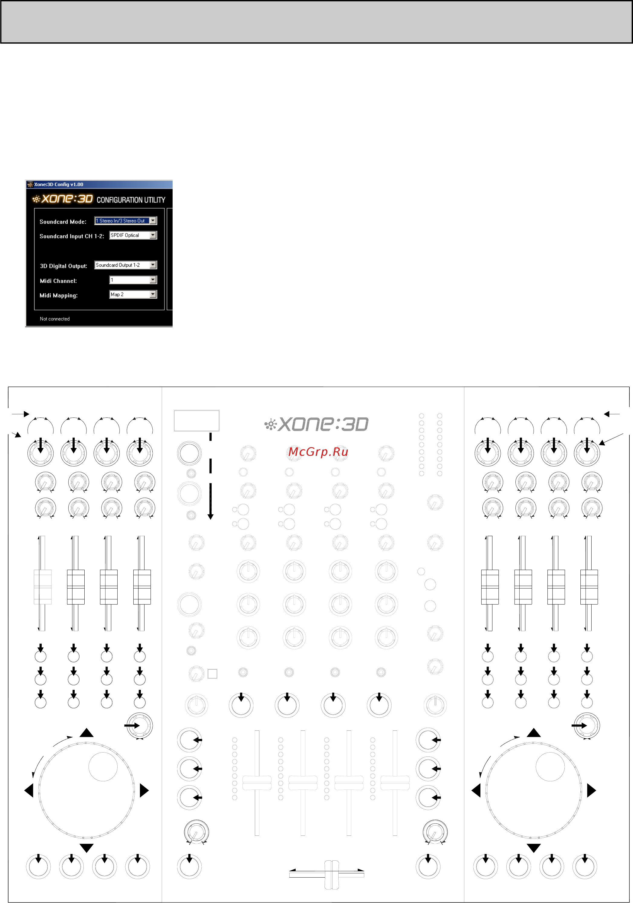 Allen&Heath ALLEN & HEATH Xone:3D [25/43] Секция midi контроллеров