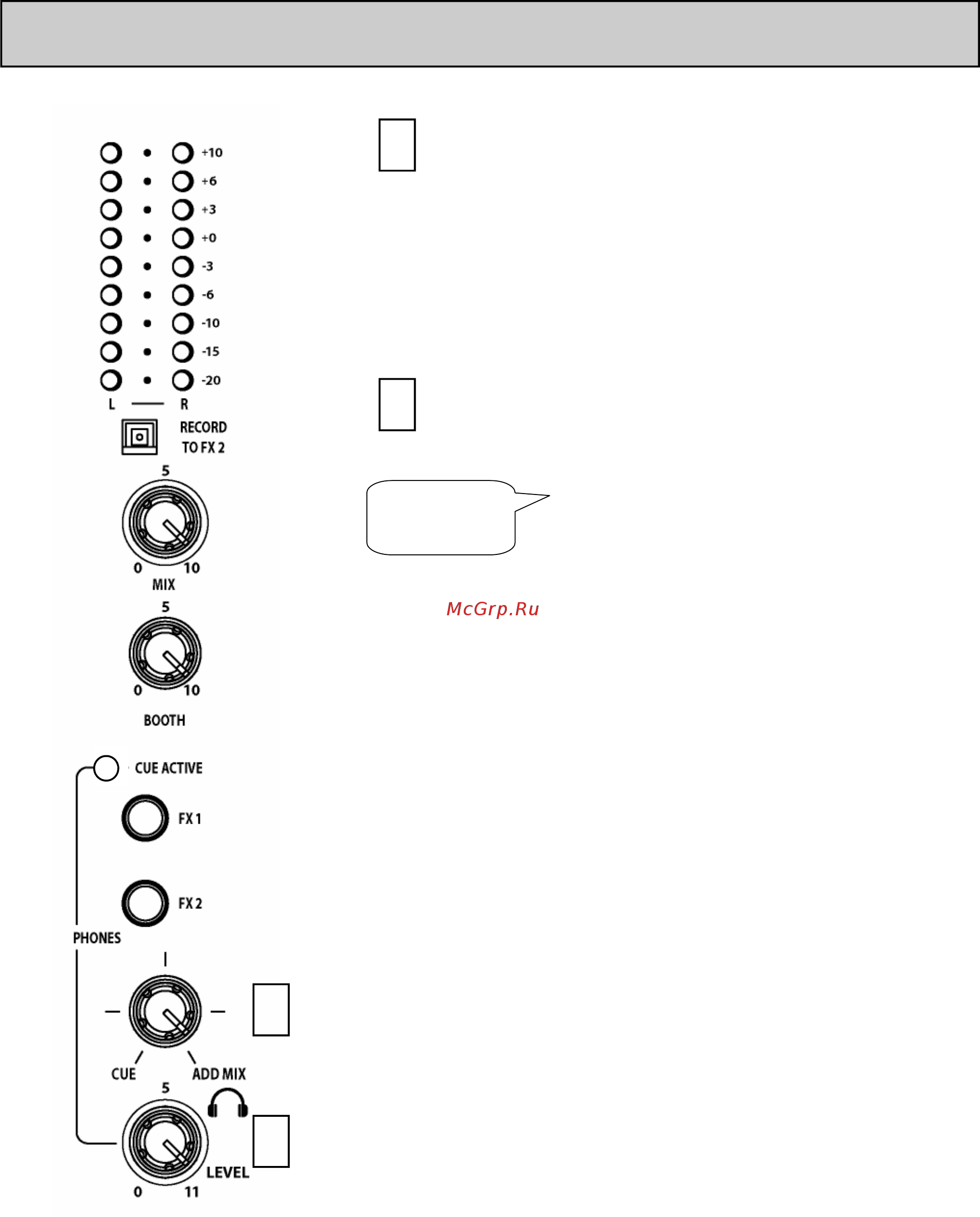 Allen&Heath ALLEN & HEATH XONE:4D [27/48] Секция микшера микс и монитор