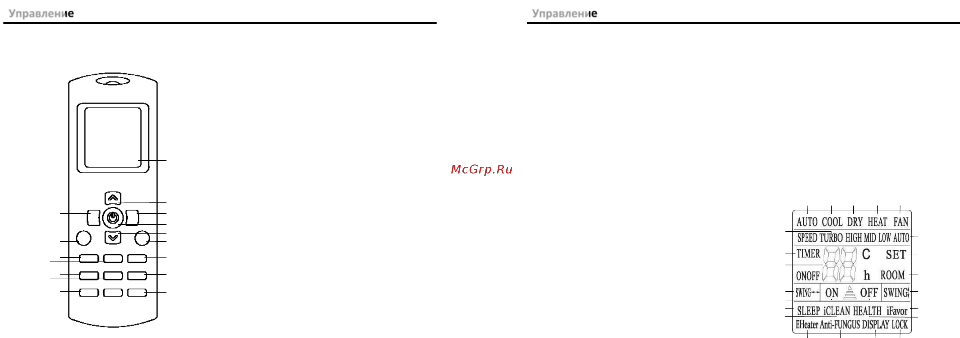 AUX AS-H09 \ R1DI [4/10] Кнопка iclean очистка