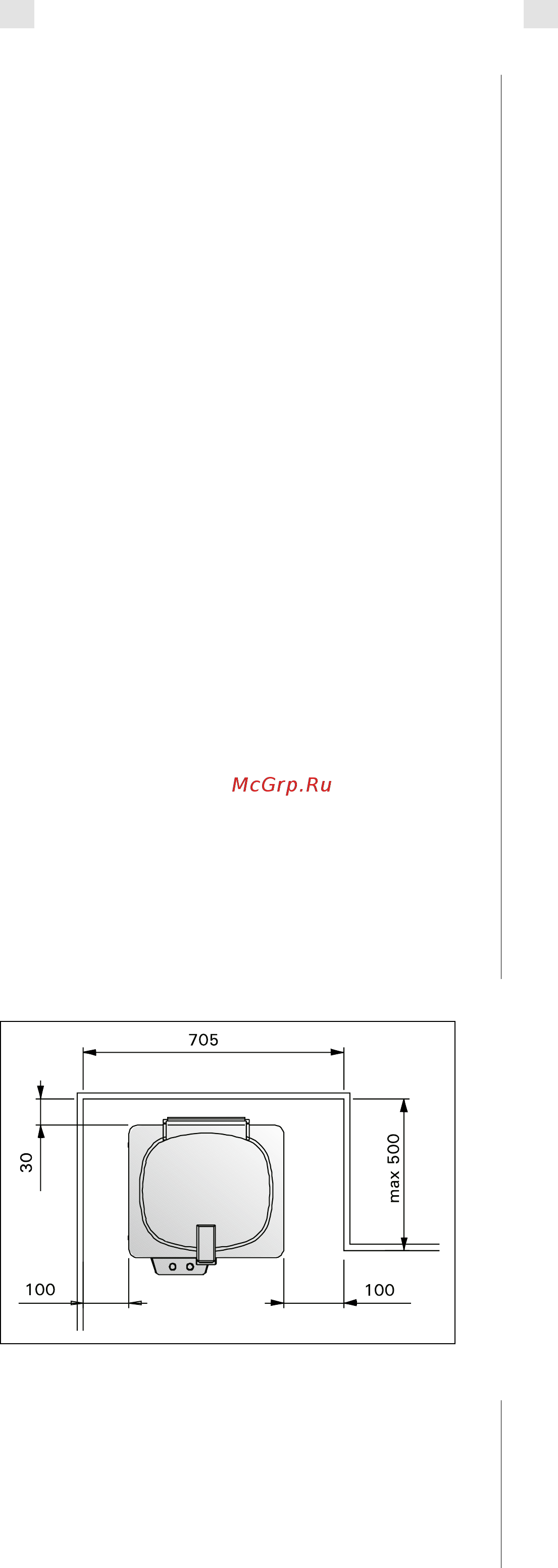 Harvia AinaValmis AV4 [14/17] Место установки каменки и крепление к полу