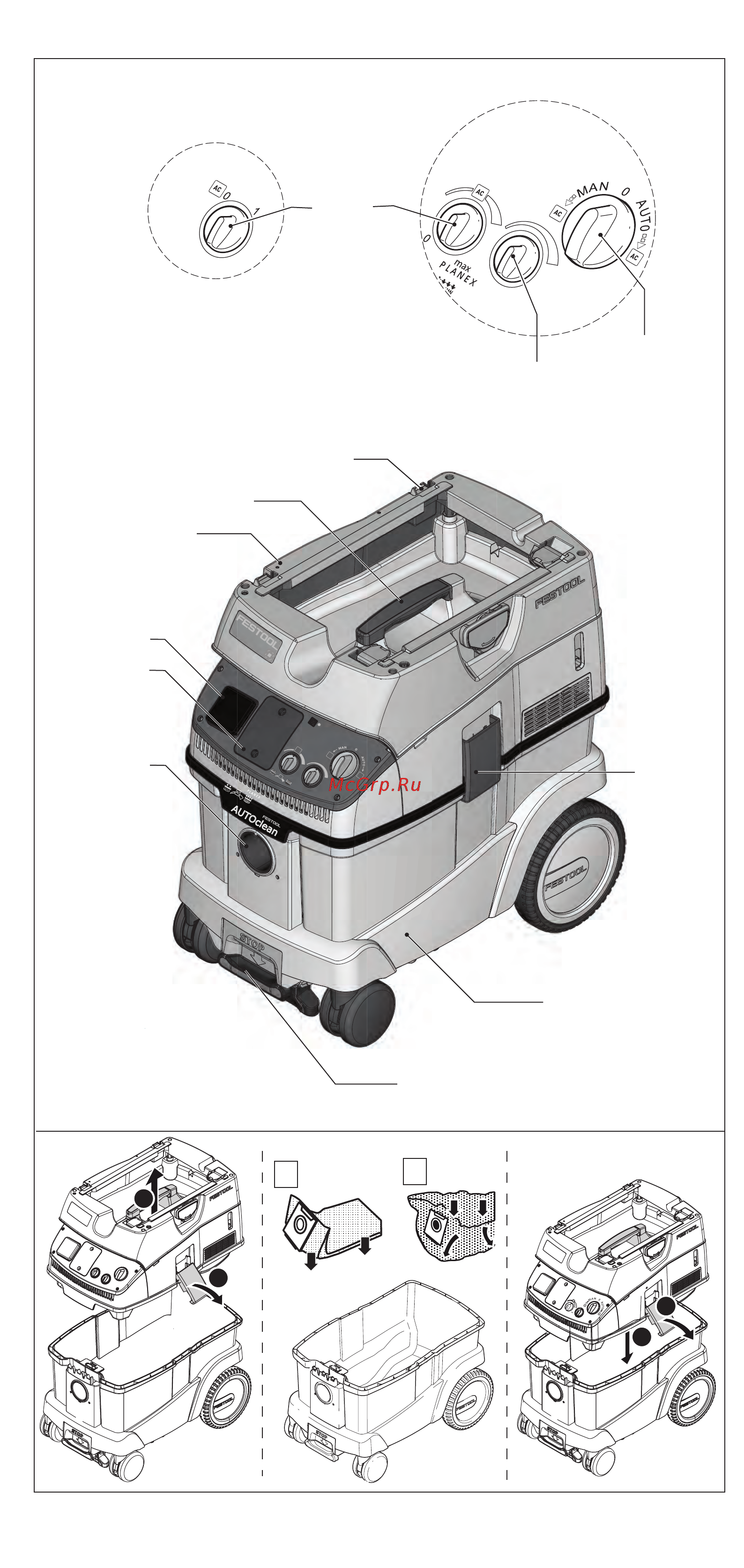 Festool CTL 36 LE 574972 Инструкция по эксплуатации онлайн [2/77] 837112