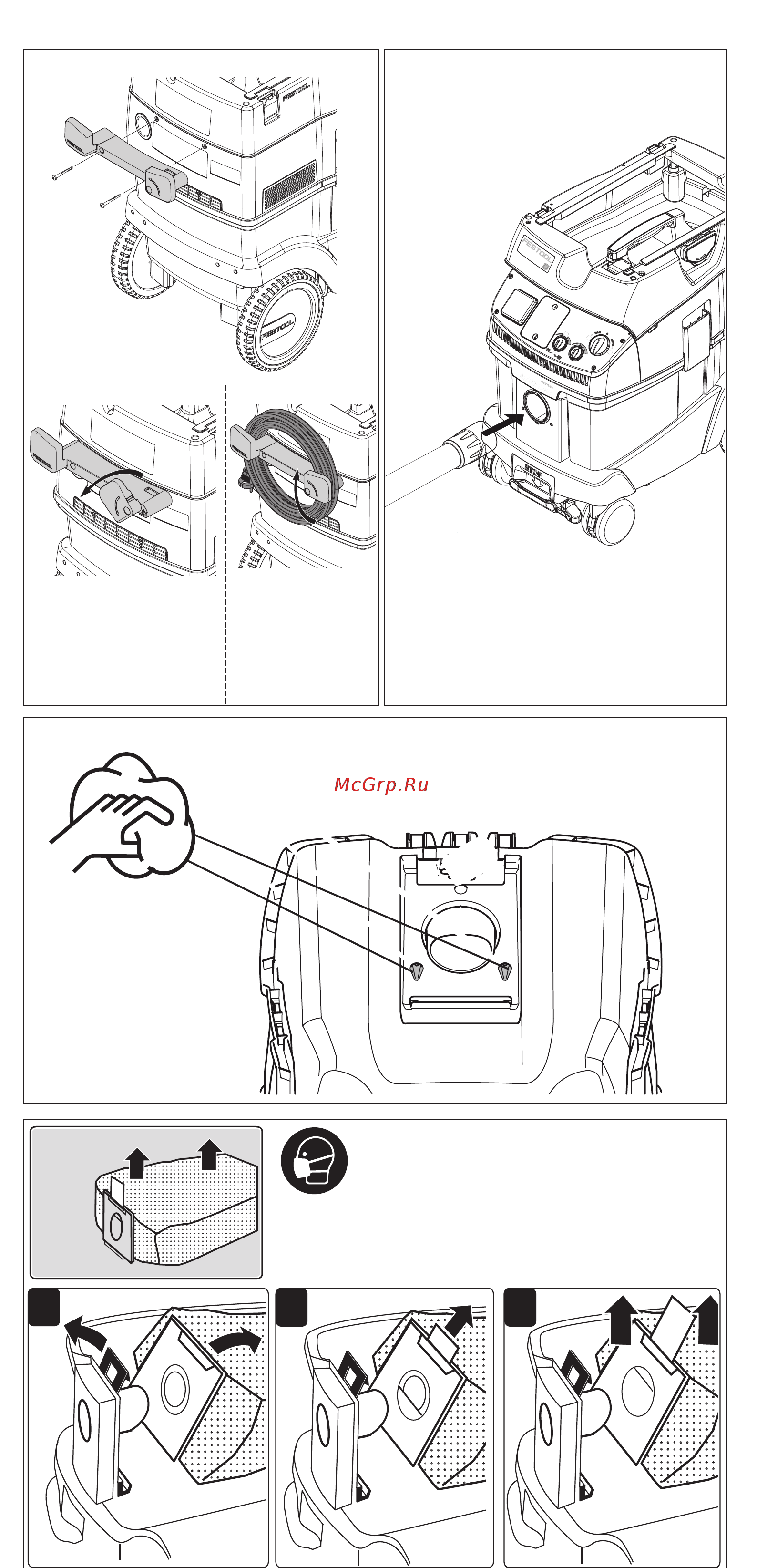Festool CTL 36 LE 574972 Инструкция по эксплуатации онлайн [3/77] 837112