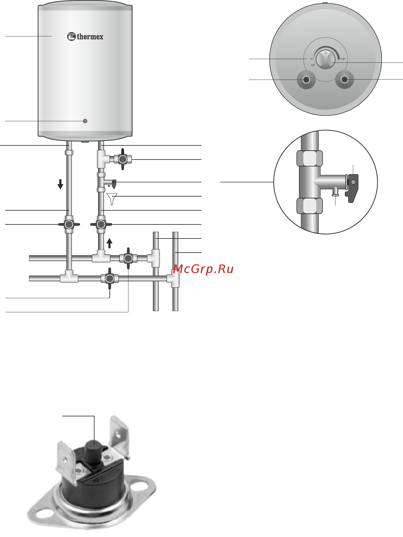 Thermex N 10 U [2/42] Комплект поставки